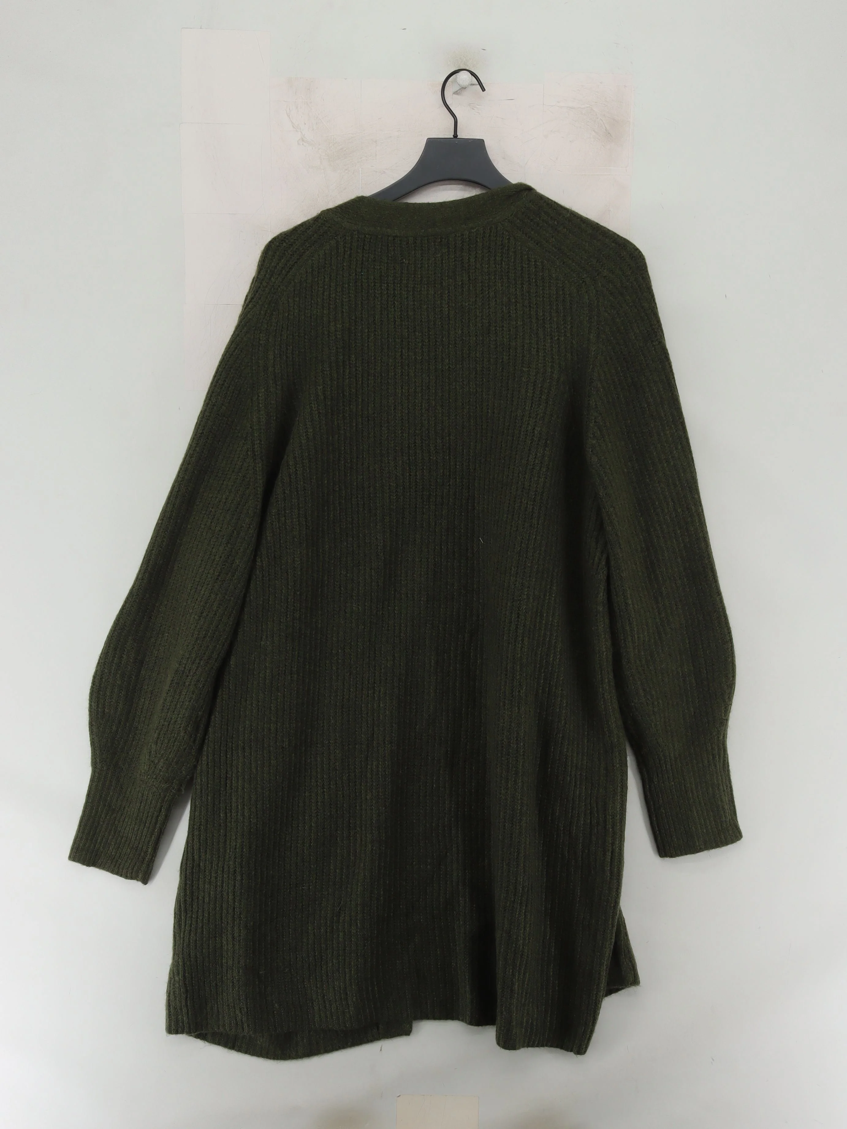 Fat Face Women's Cardigan UK 20 Green 100% Other V-Neck Cardigan - Image 2