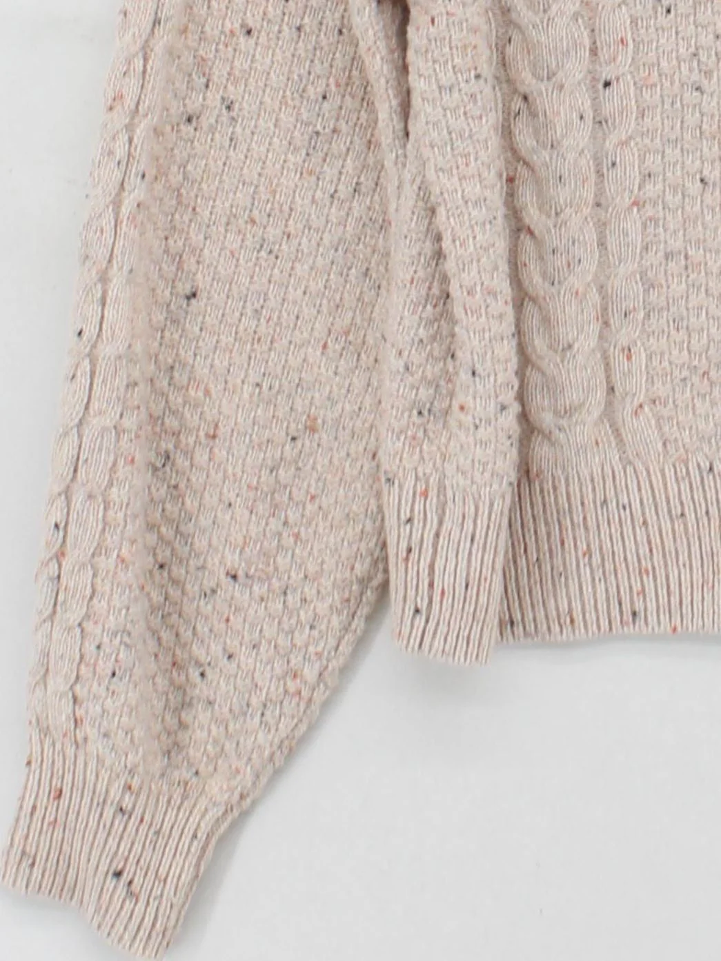 Fat Face Women's Cardigan UK 8 Cream Polyester with Nylon, Wool Cardigan - Image 4