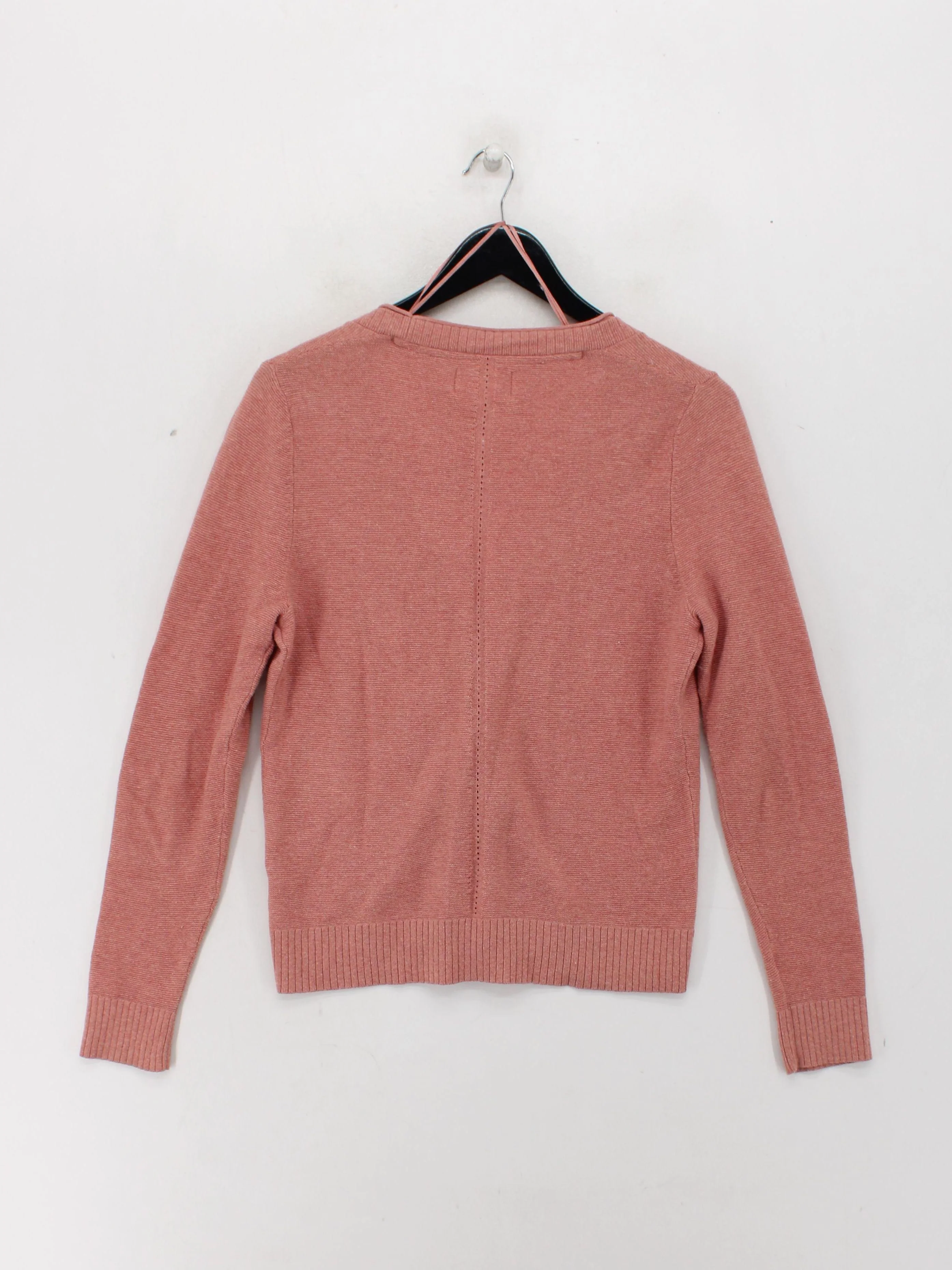 Fat Face Women's Cardigan UK 8 Pink Cotton with Polyamide, Elastane Cardigan - Image 2
