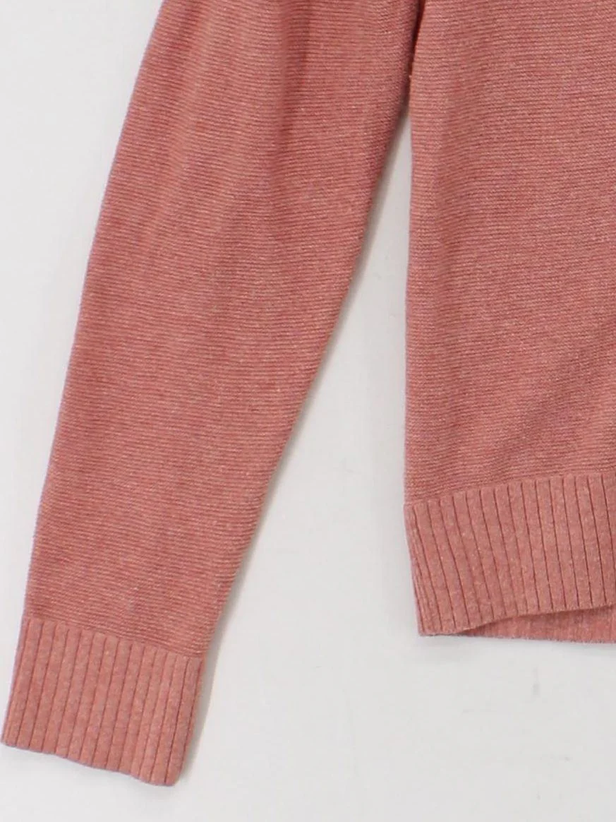 Fat Face Women's Cardigan UK 8 Pink Cotton with Polyamide, Elastane Cardigan - Image 4
