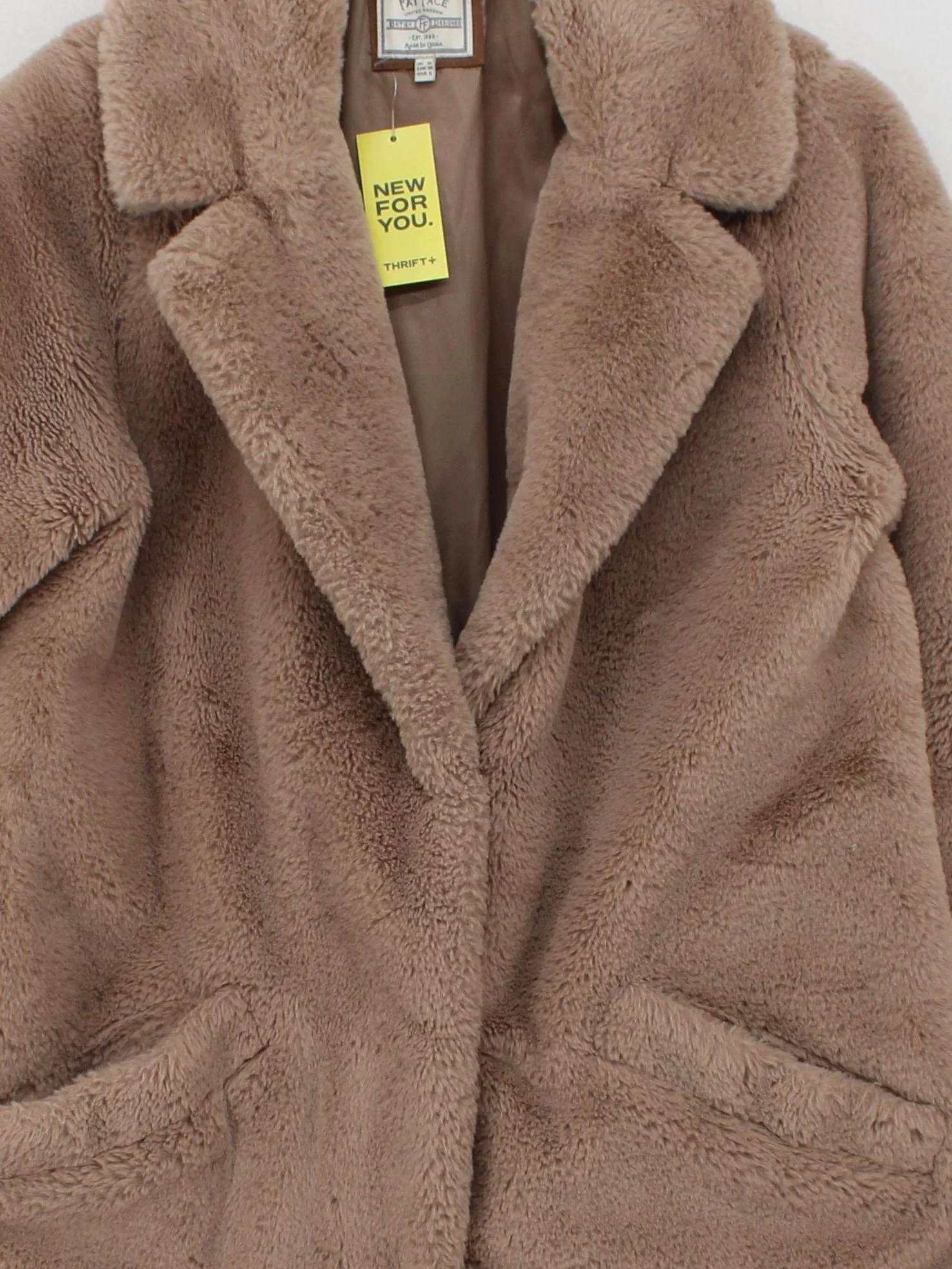 Fat Face Women's Coat S Tan 100% Polyester Overcoat - Image 3