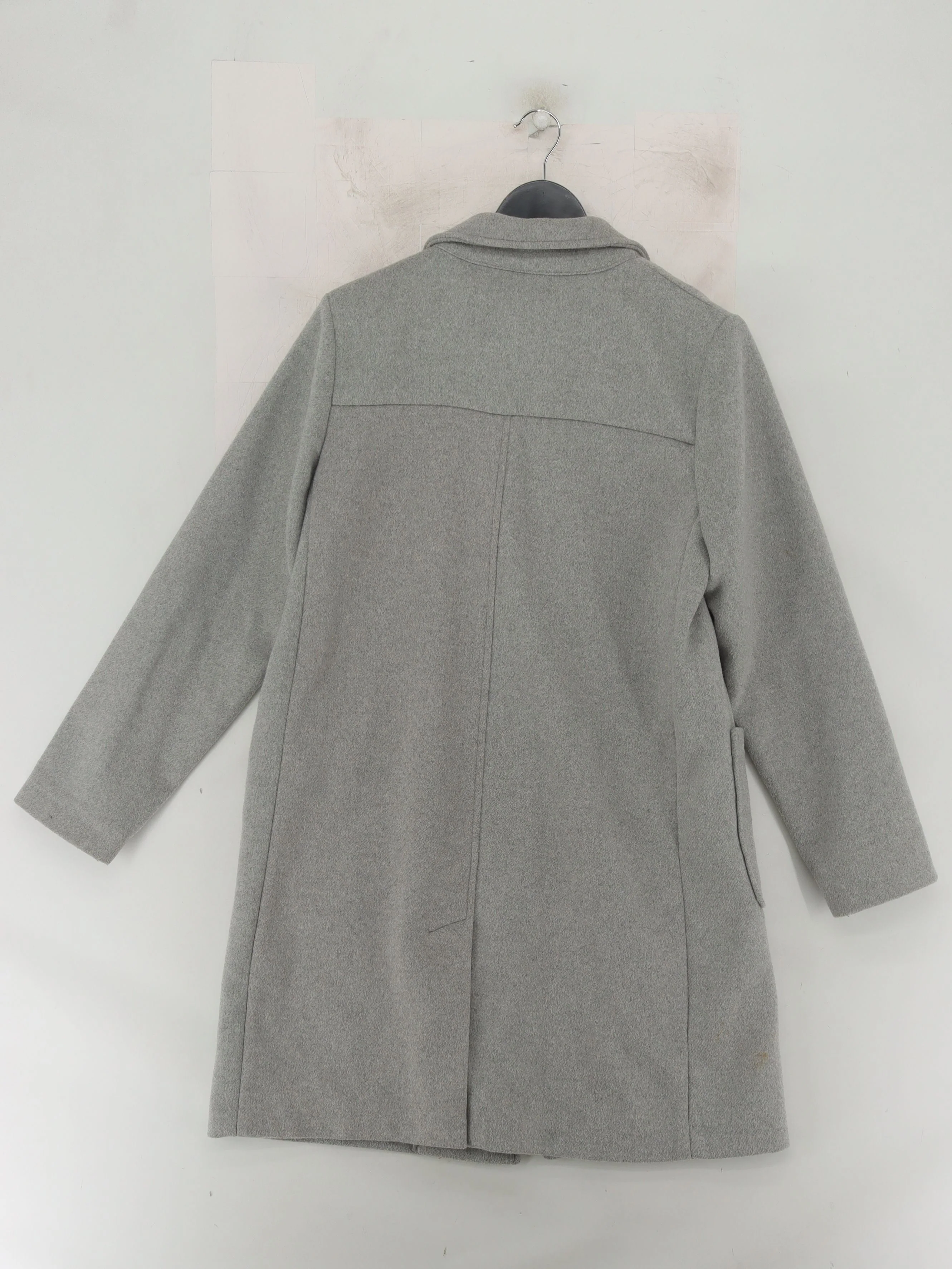Fat Face Women's Coat UK 12 Grey Wool - Image 2