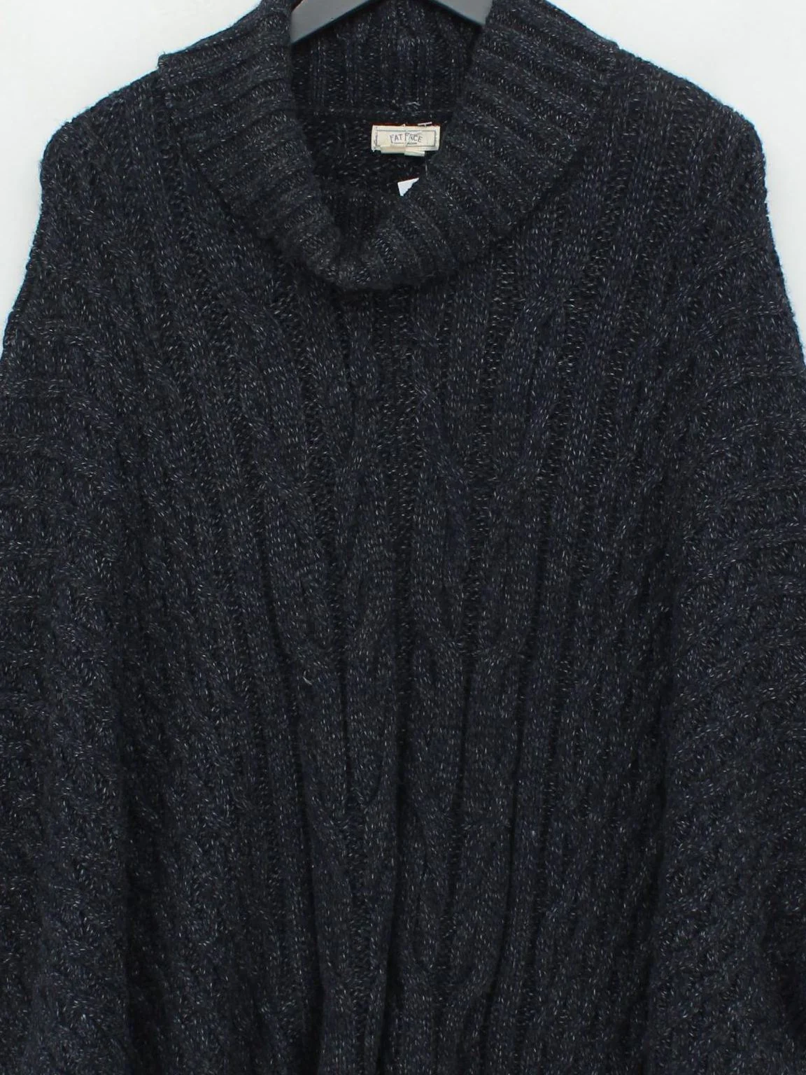 Fat Face Women's Coat XL Blue Viscose with Acrylic Overcoat - Image 3