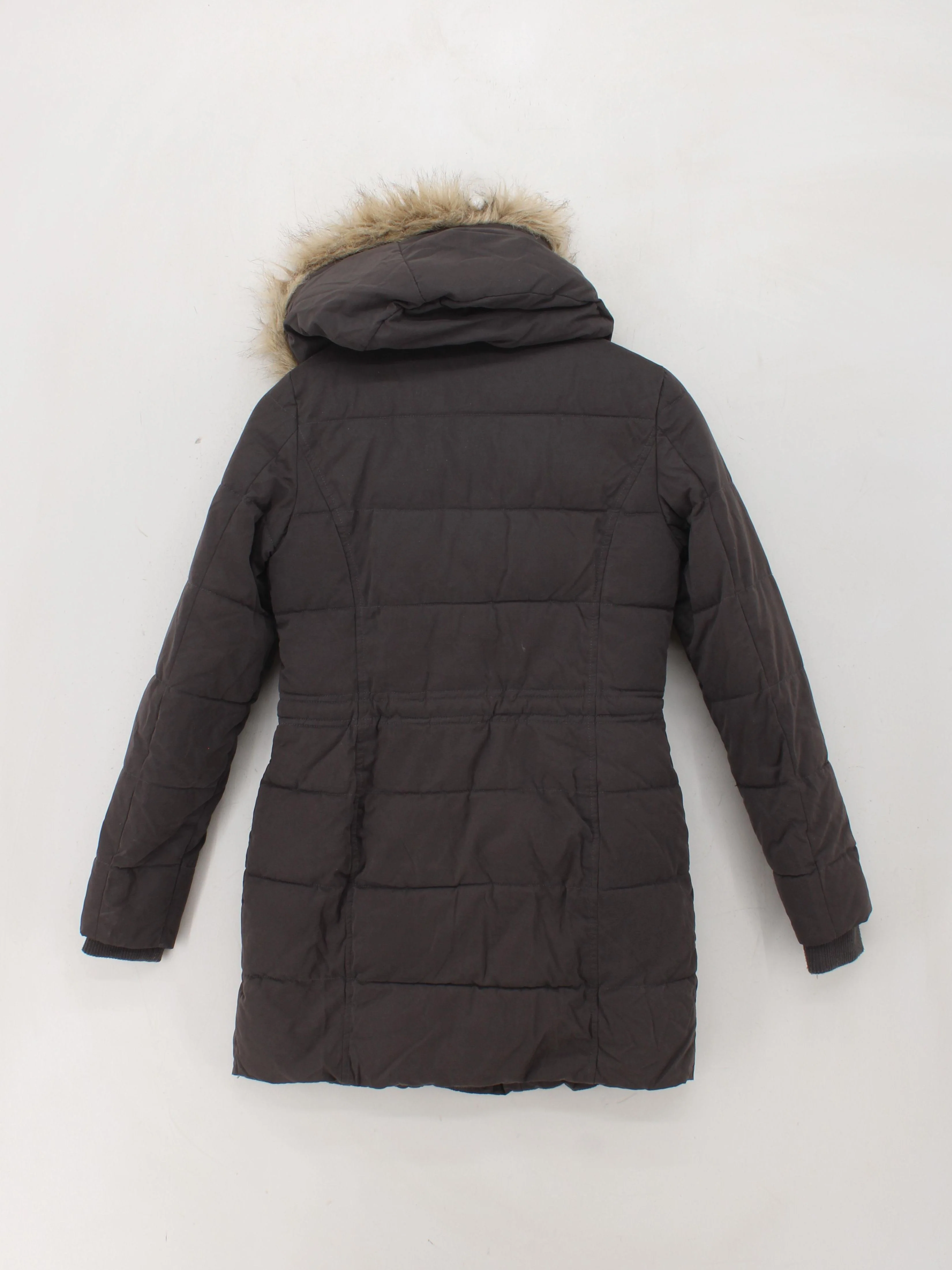 Fat Face Women's Coat XS Brown 100% Polyester Puffer Jacket - Image 2