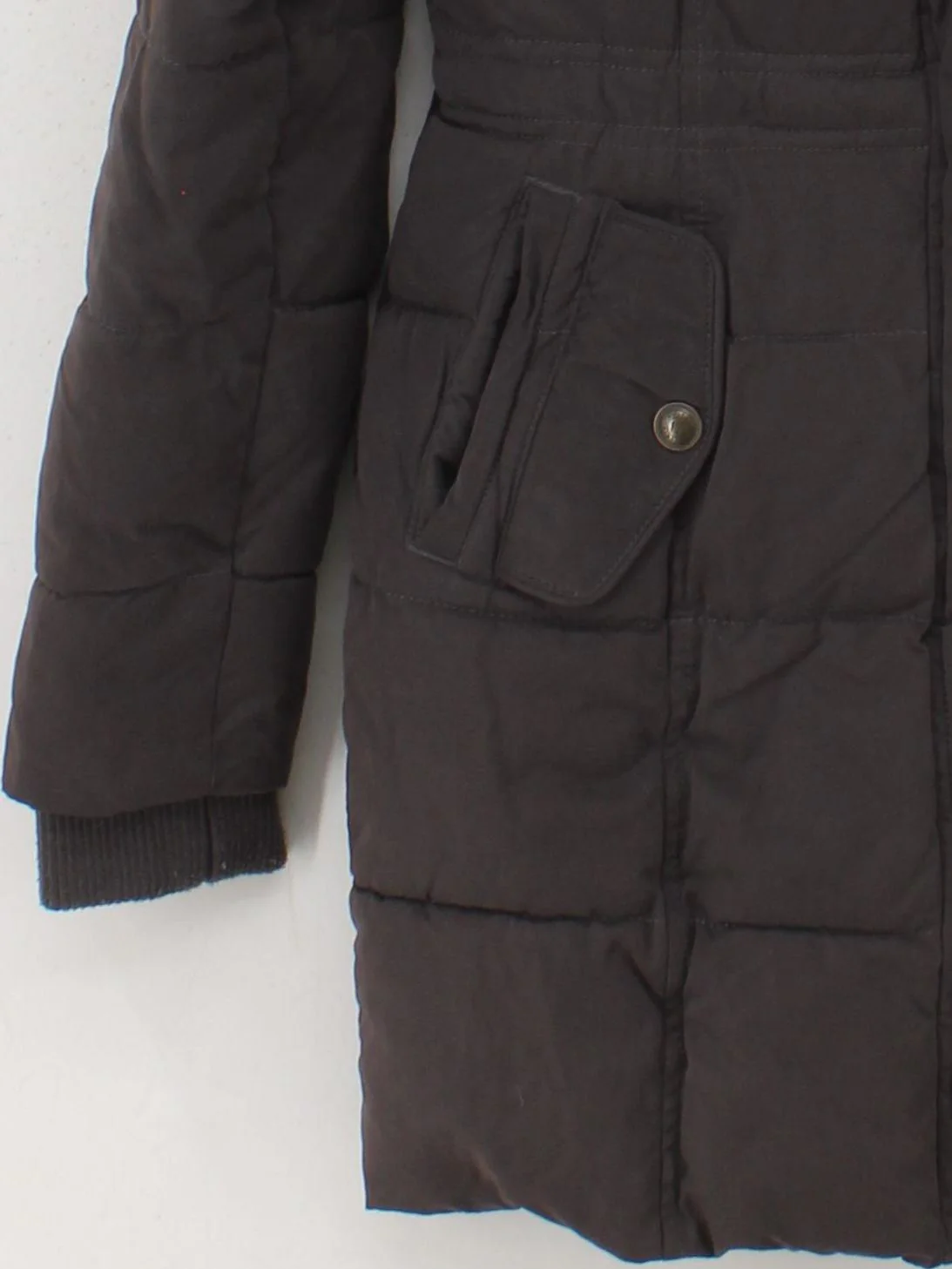 Fat Face Women's Coat XS Brown 100% Polyester Puffer Jacket - Image 4
