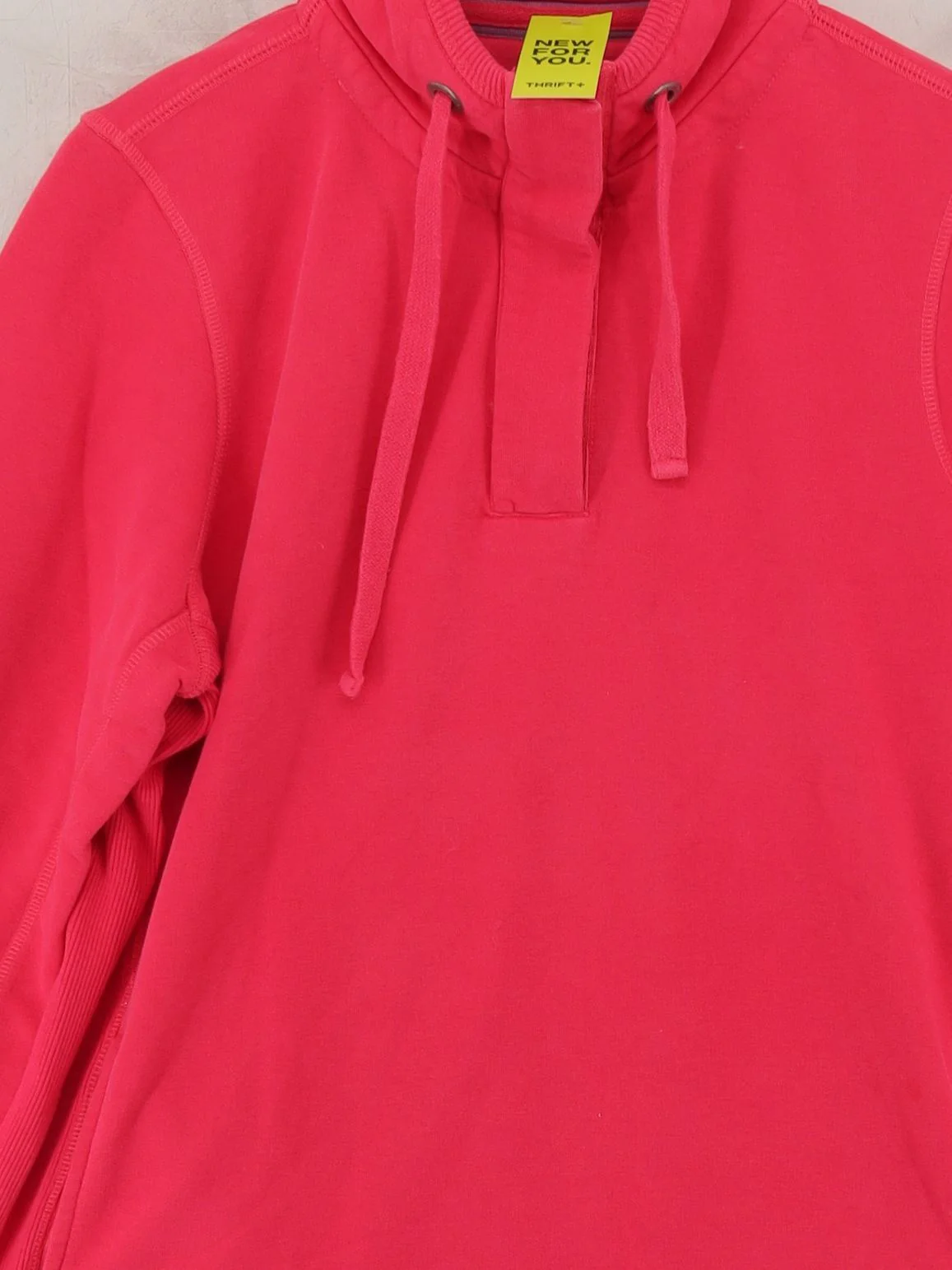 Fat Face Women's Hoodie UK 16 Pink Cotton with Polyester Pullover - Image 3