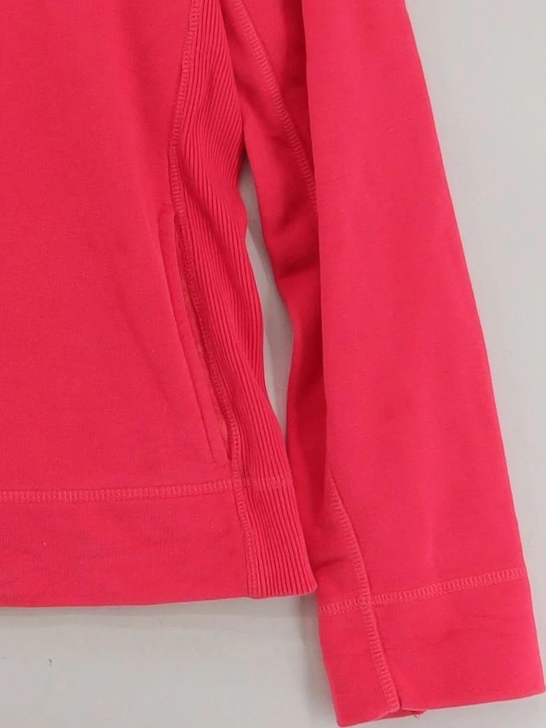 Fat Face Women's Hoodie UK 16 Pink Cotton with Polyester Pullover - Image 4