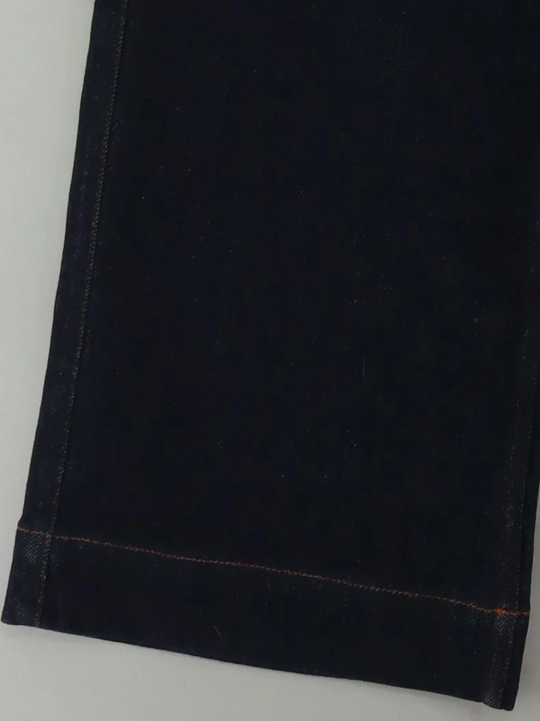 Fat Face Women's Jeans UK 10 Blue Cotton with Elastane Wide-Leg New with tags - Image 4