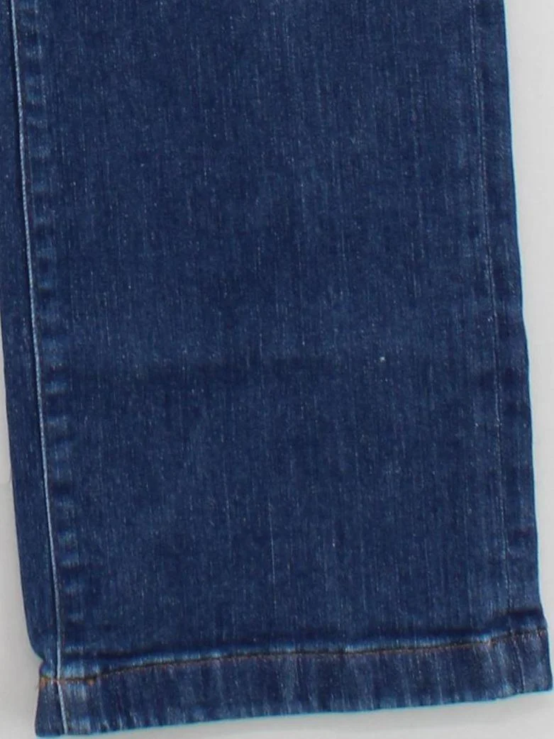 Fat Face Women's Jeans UK 10 Blue Cotton with Polyester, Elastane Wide-Leg - Image 4