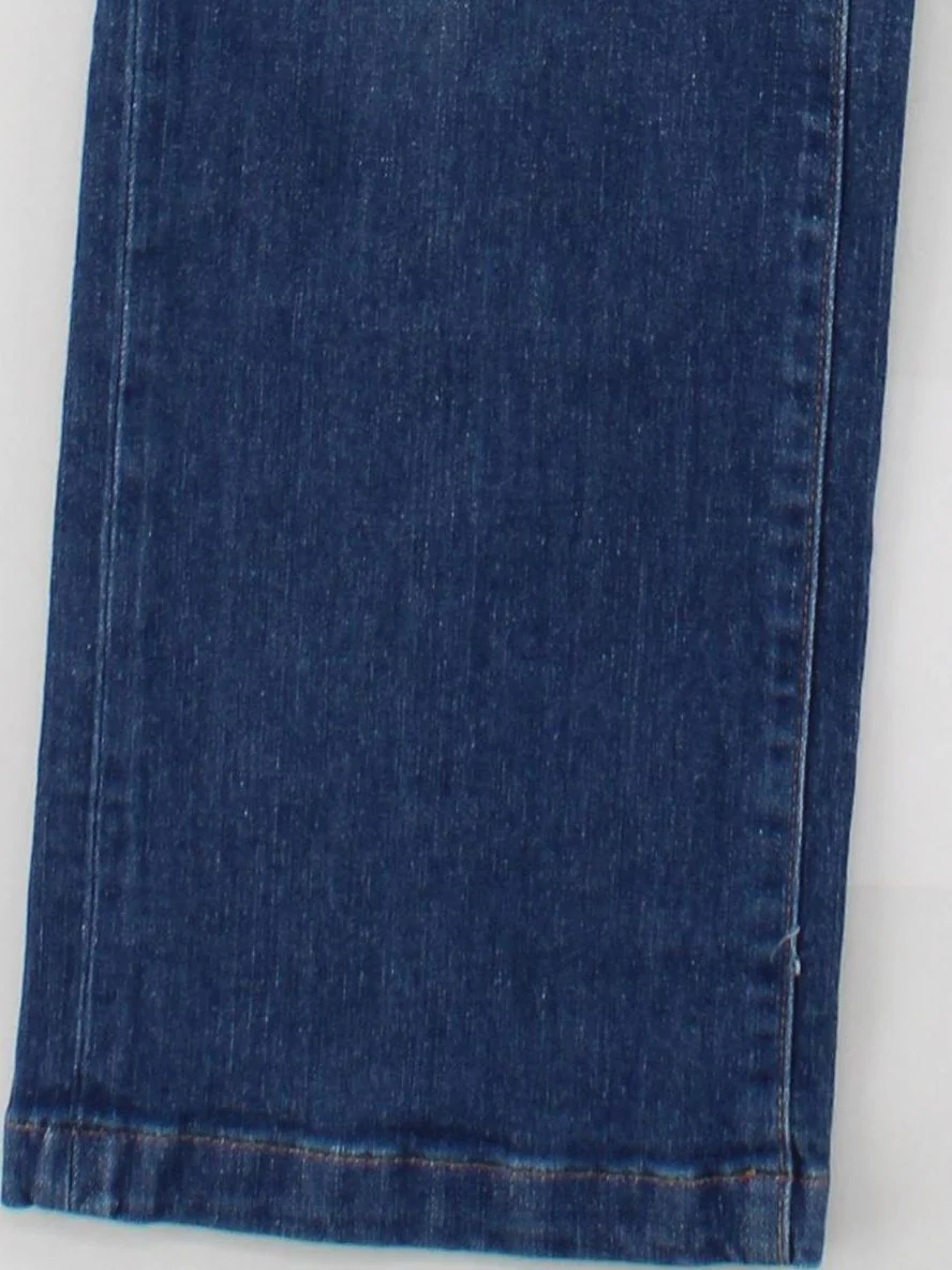 Fat Face Women's Jeans UK 10 Blue Cotton with Polyester, Elastane Wide-Leg - Image 4