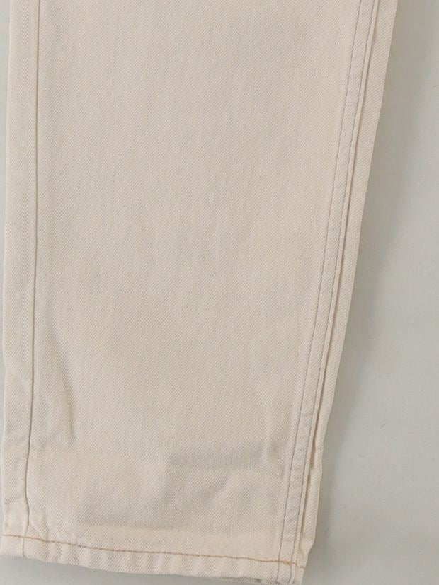 Fat Face Women's Jeans UK 10 Cream 100% Cotton Mom - Image 4