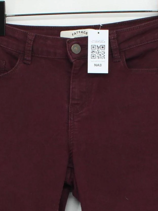 Fat Face Women's Jeans UK 10 Red 100% Other Jegging - Image 3