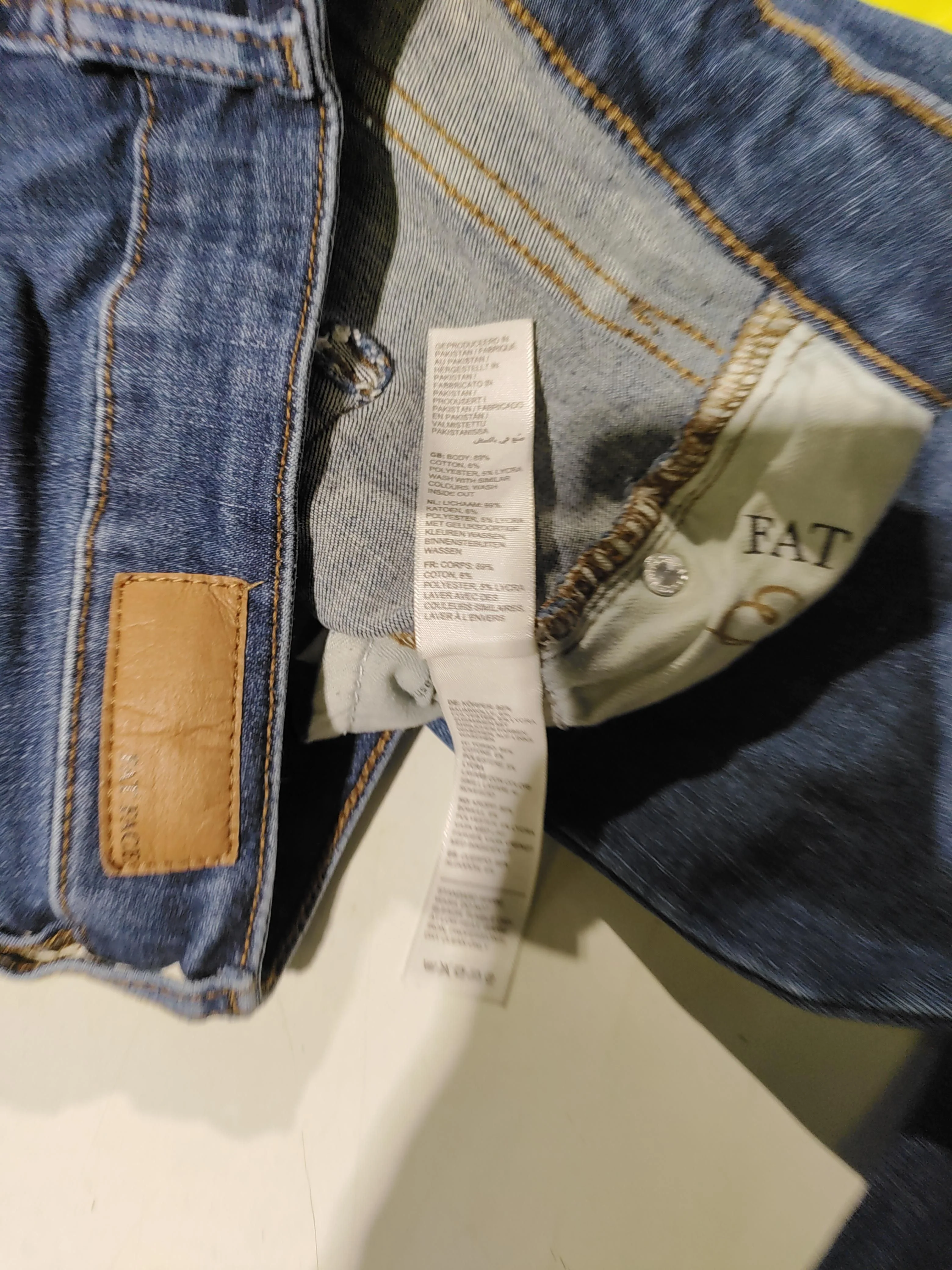 Fat Face Women's Jeans UK 12 Blue Cotton with Polyester, Elastane Skinny - Image 6