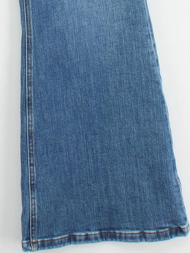 Fat Face Women's Jeans UK 14 Blue 100% Cotton Flared - Image 4