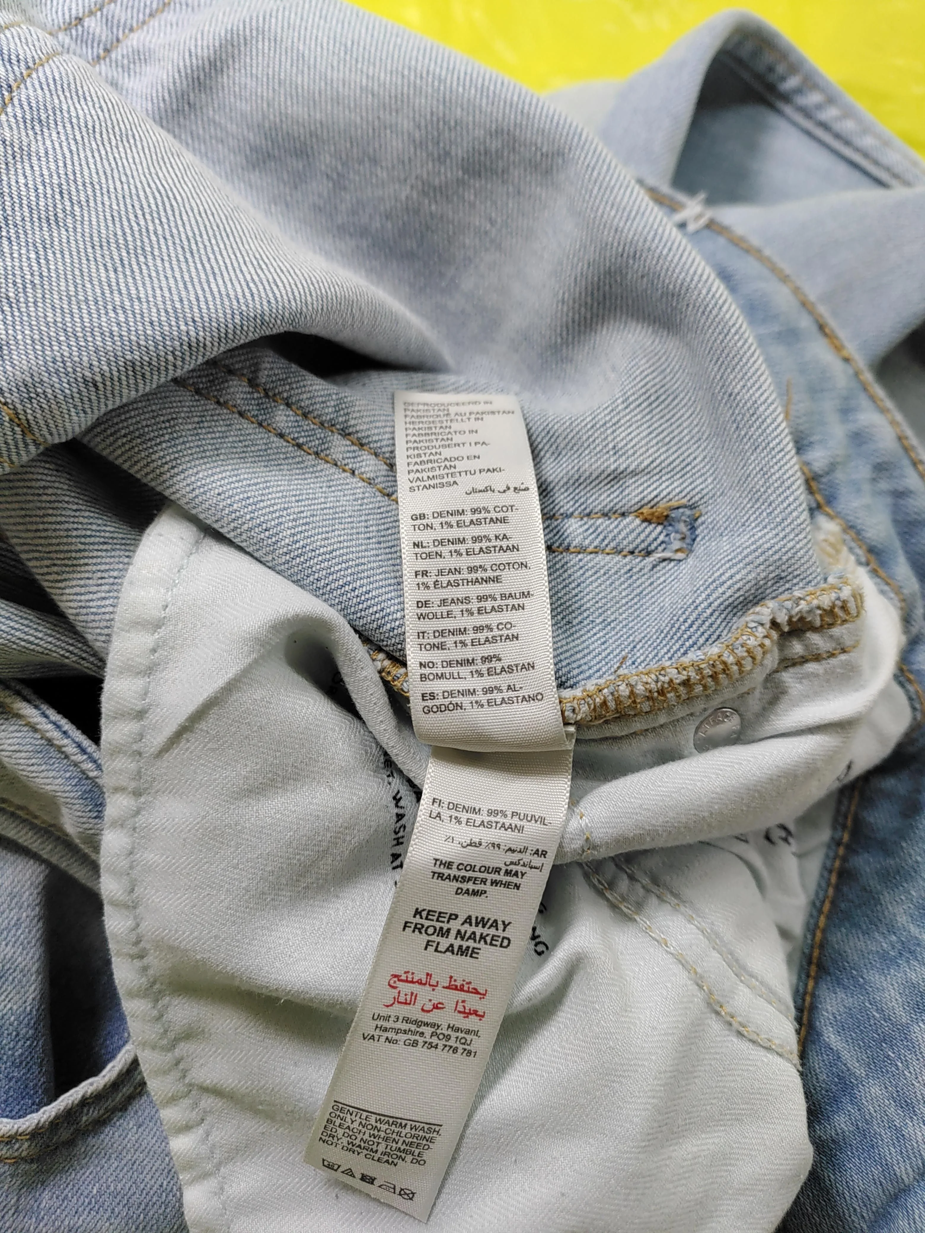 Fat Face Women's Jeans UK 14 Blue Cotton with Elastane Boyfriend - Image 6