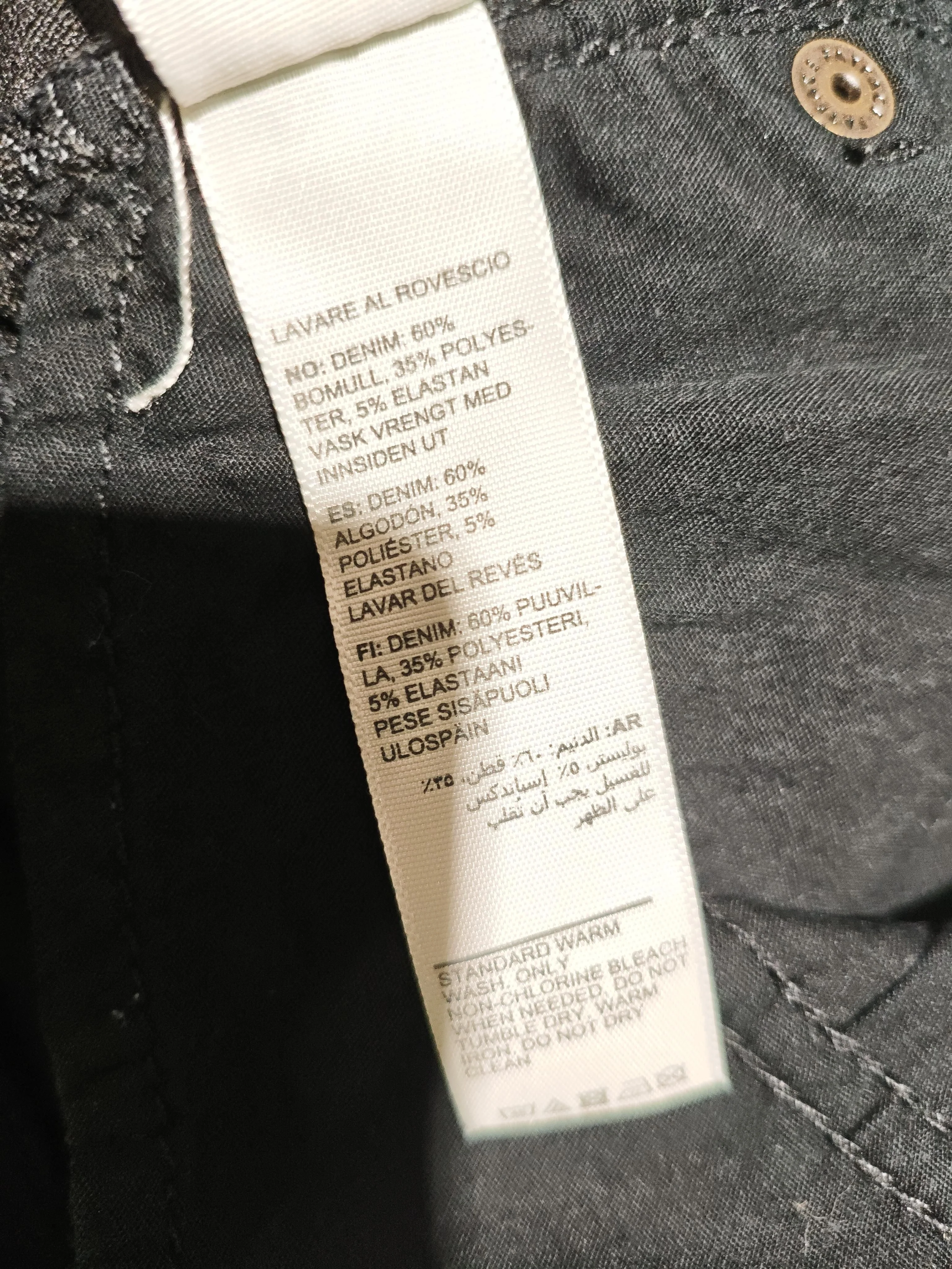 Fat Face Women's Jeans UK 16 Black Cotton with Polyester, Elastane Jegging - Image 6