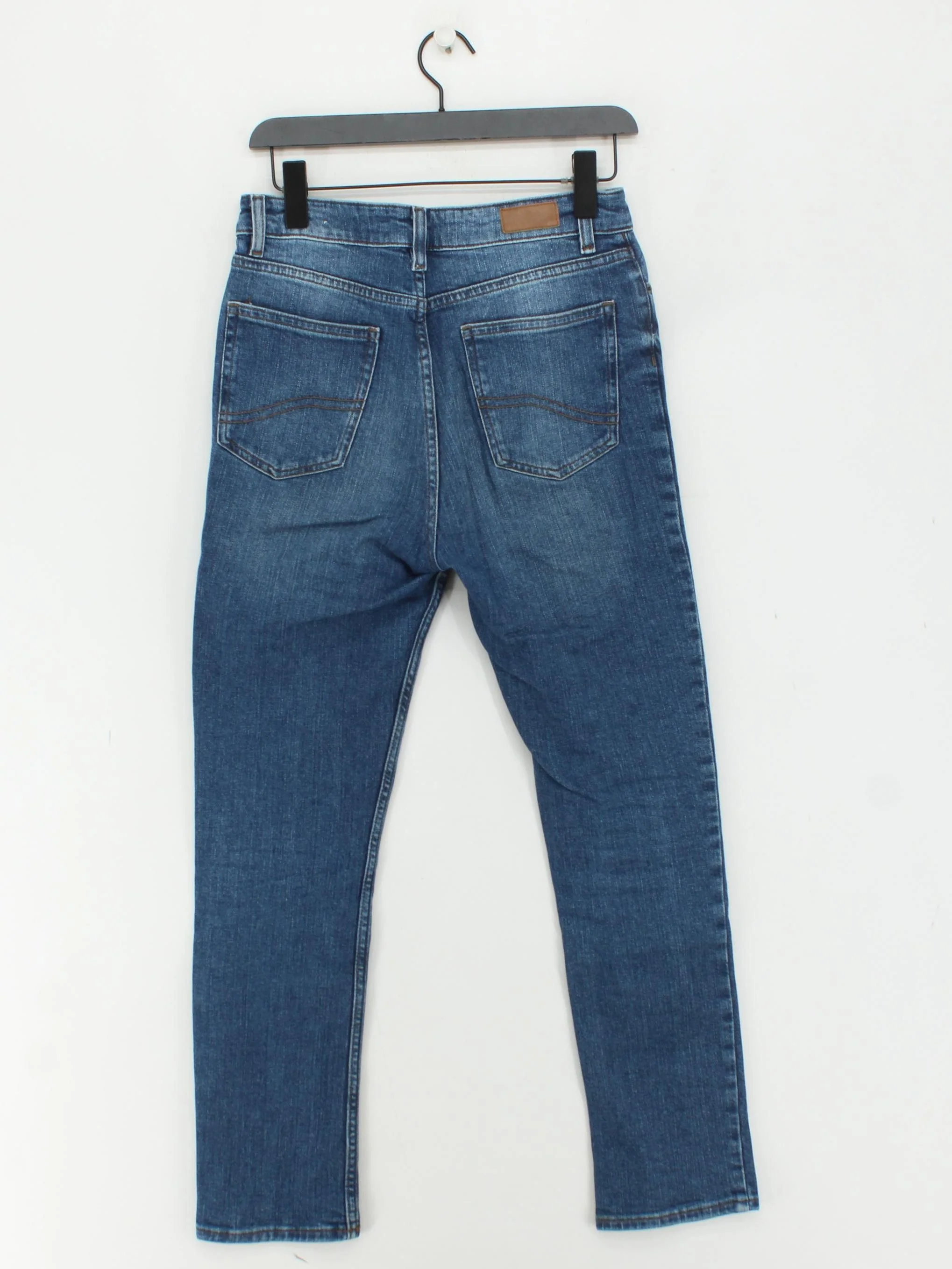 Fat Face Women's Jeans UK 8 Blue Cotton with Elastane Straight - Image 2