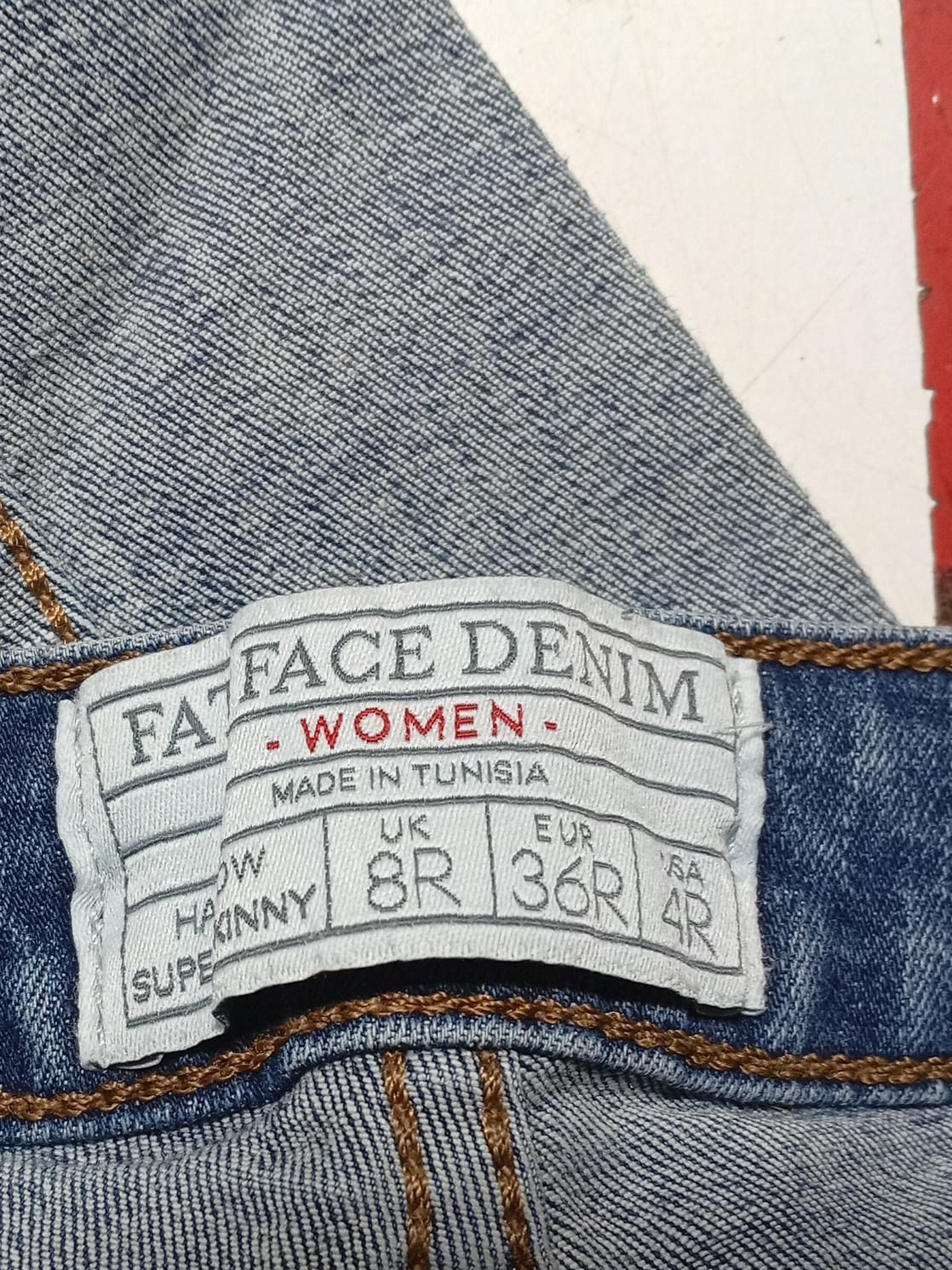 Fat Face Women's Jeans UK 8 Blue Cotton with Polyester, Elastane Skinny - Image 5