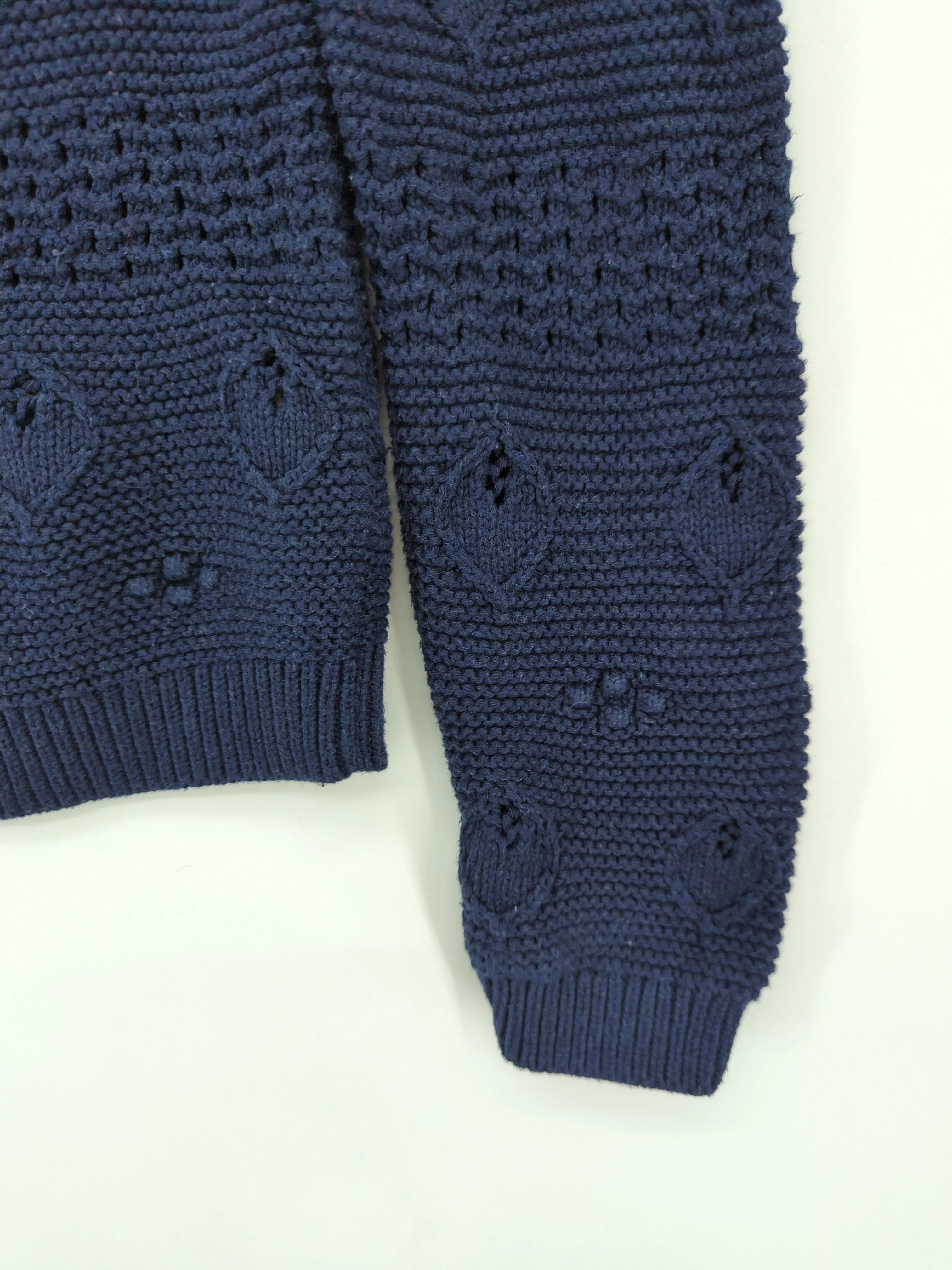 Fat Face Women's Jumper UK 10 Blue 100% Cotton Crew Neck Pullover - Image 4