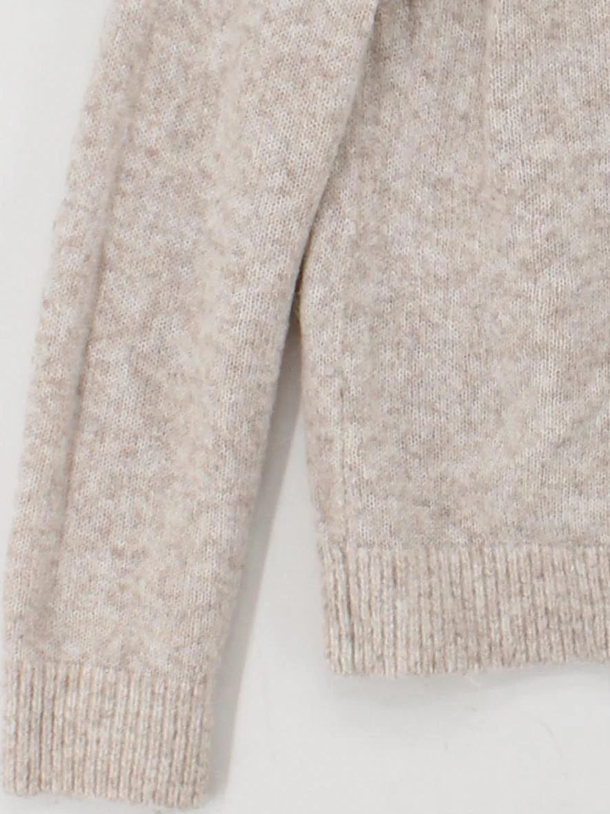 Fat Face Women's Jumper UK 10 Cream Nylon with Acrylic, Angora Pullover - Image 4