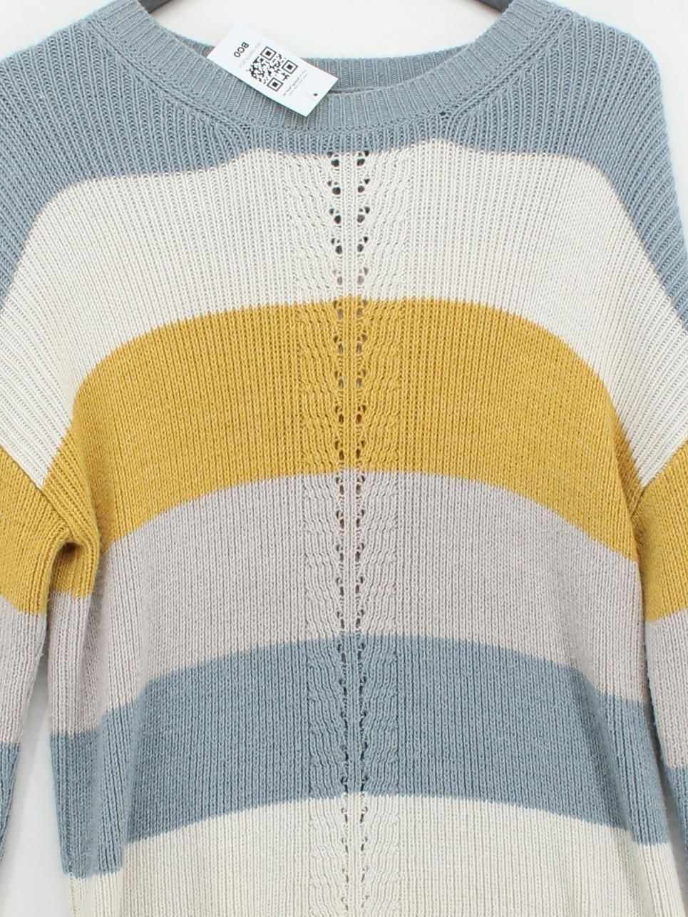 Fat Face Women's Jumper UK 10 Multi Acrylic with Viscose Pullover - Image 3