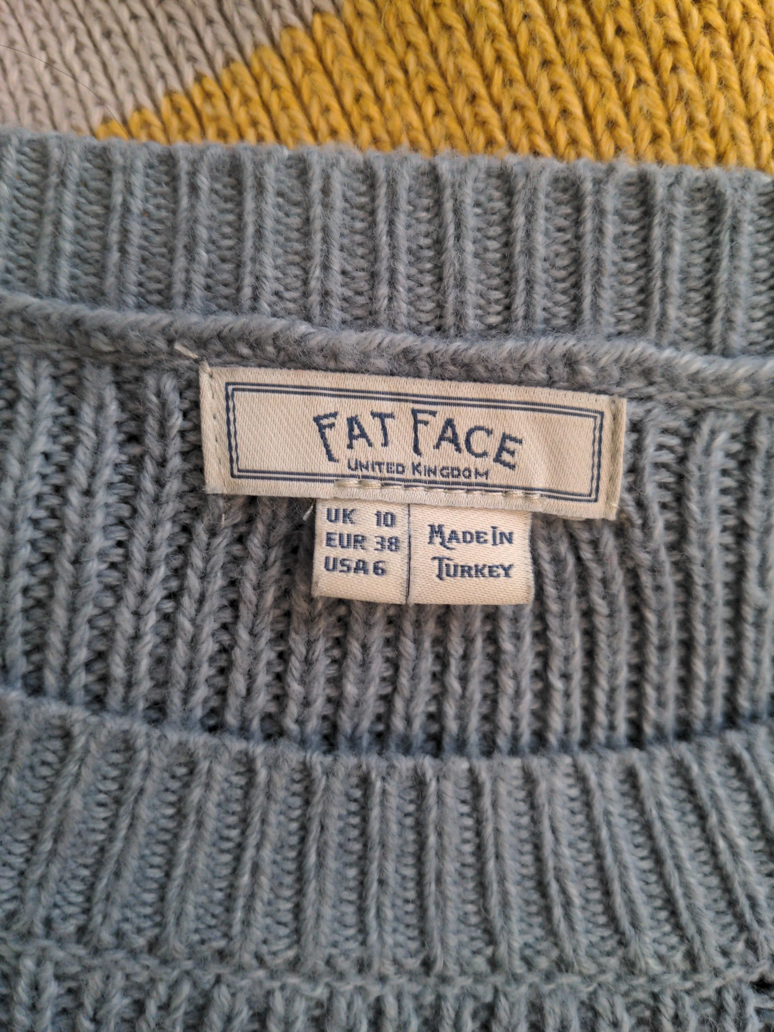 Fat Face Women's Jumper UK 10 Multi Acrylic with Viscose Pullover - Image 5