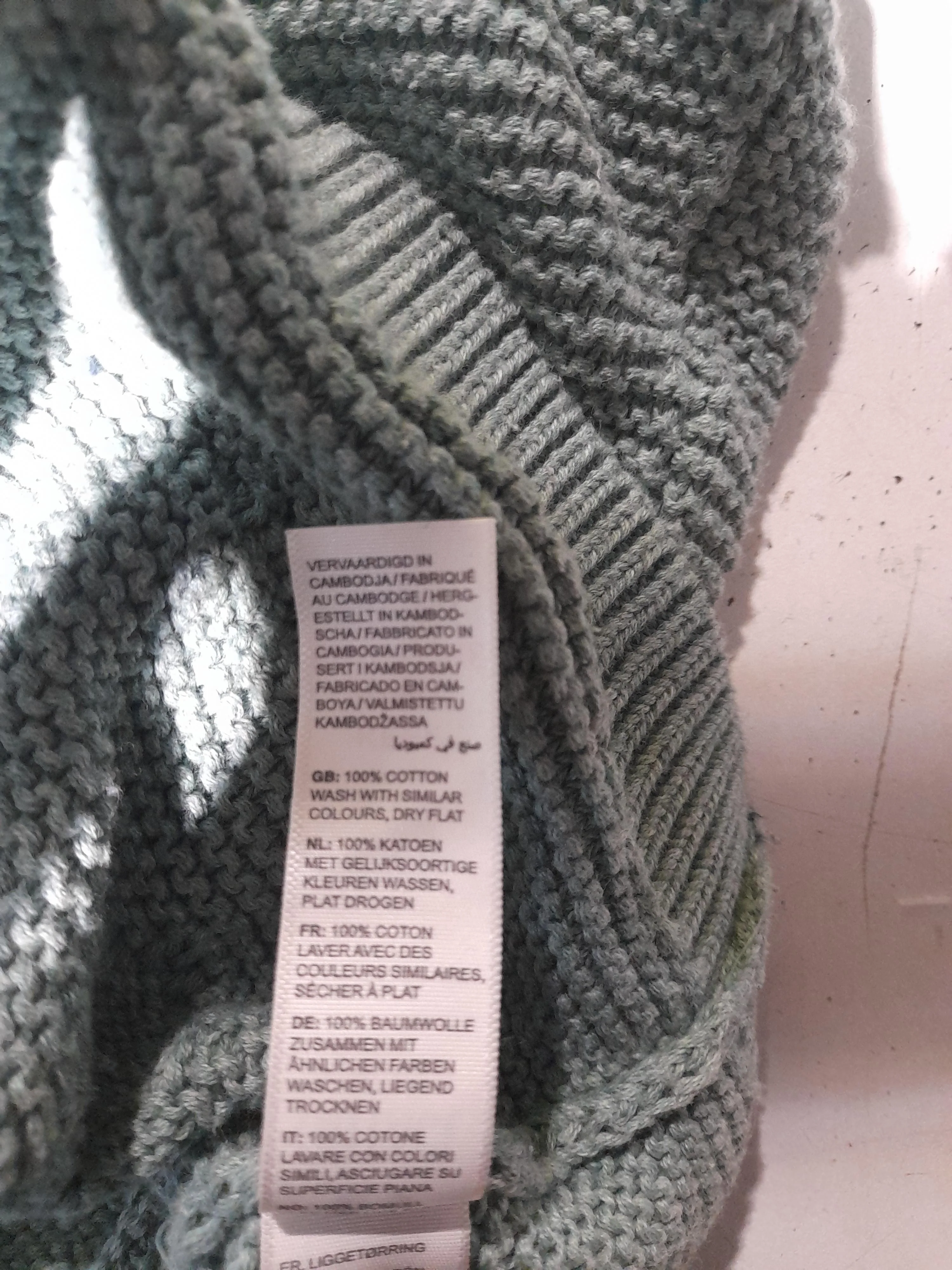 Fat Face Women's Jumper UK 14 Green 100% Cotton Round Neck Pullover - Image 7