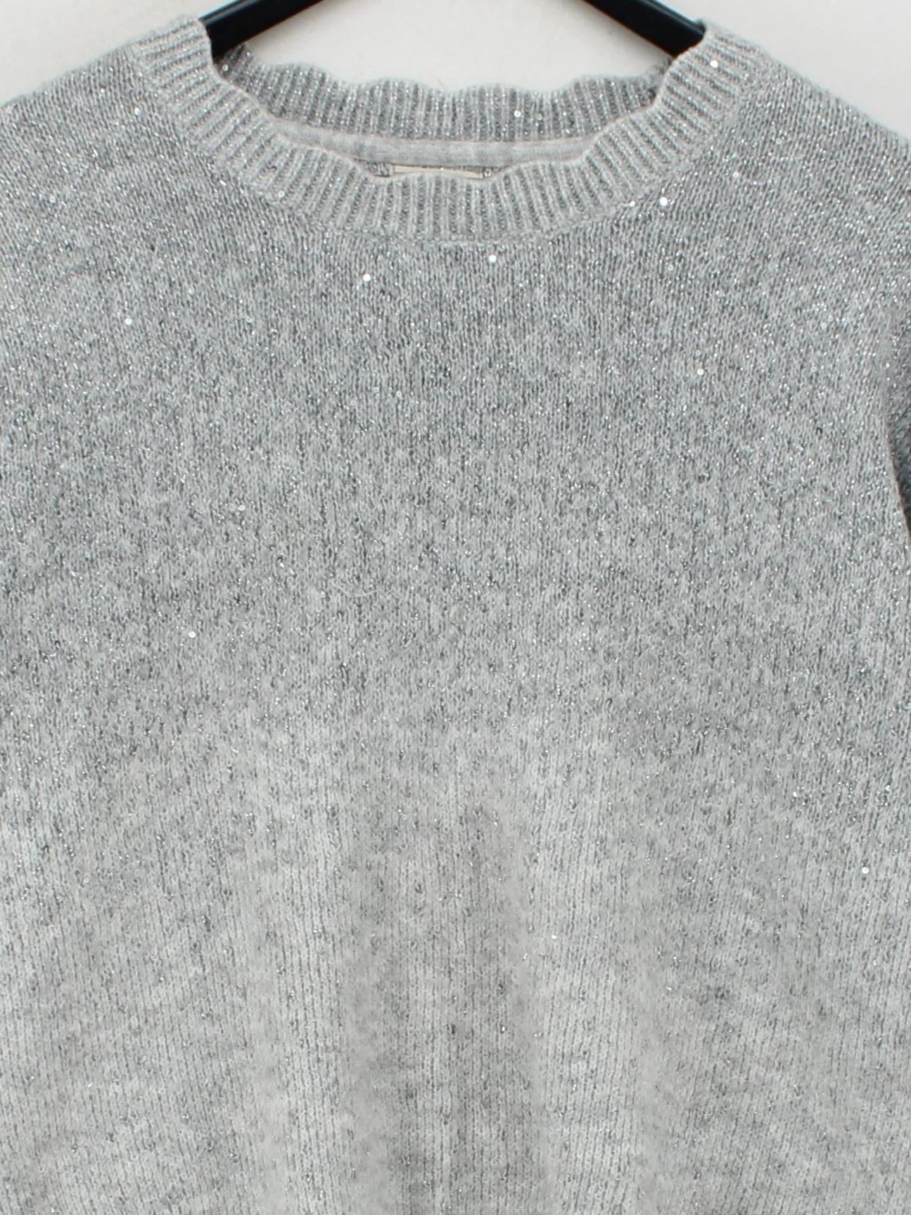 Fat Face Women's Jumper UK 14 Grey Acrylic with Polyester, Other Pullover - Image 3