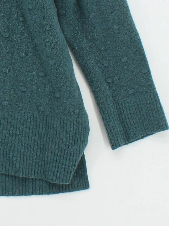 Fat Face Women's Jumper UK 16 Green Acrylic with Wool, Nylon, Elastane Pullover - Image 4