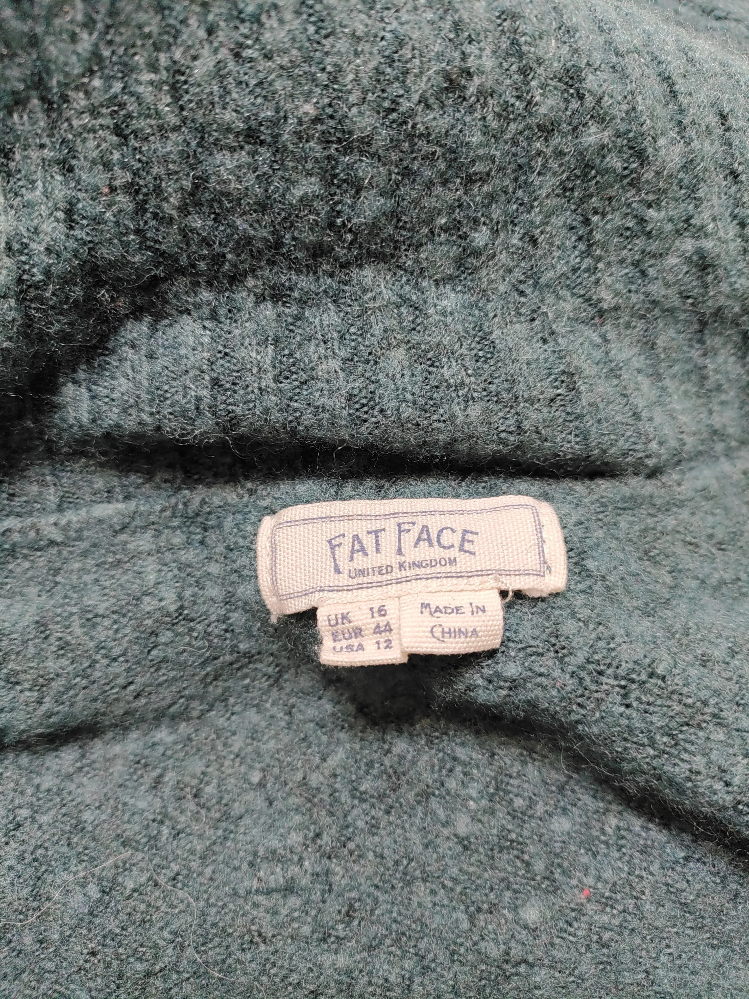 Fat Face Women's Jumper UK 16 Green Acrylic with Wool, Nylon, Elastane Pullover - Image 6