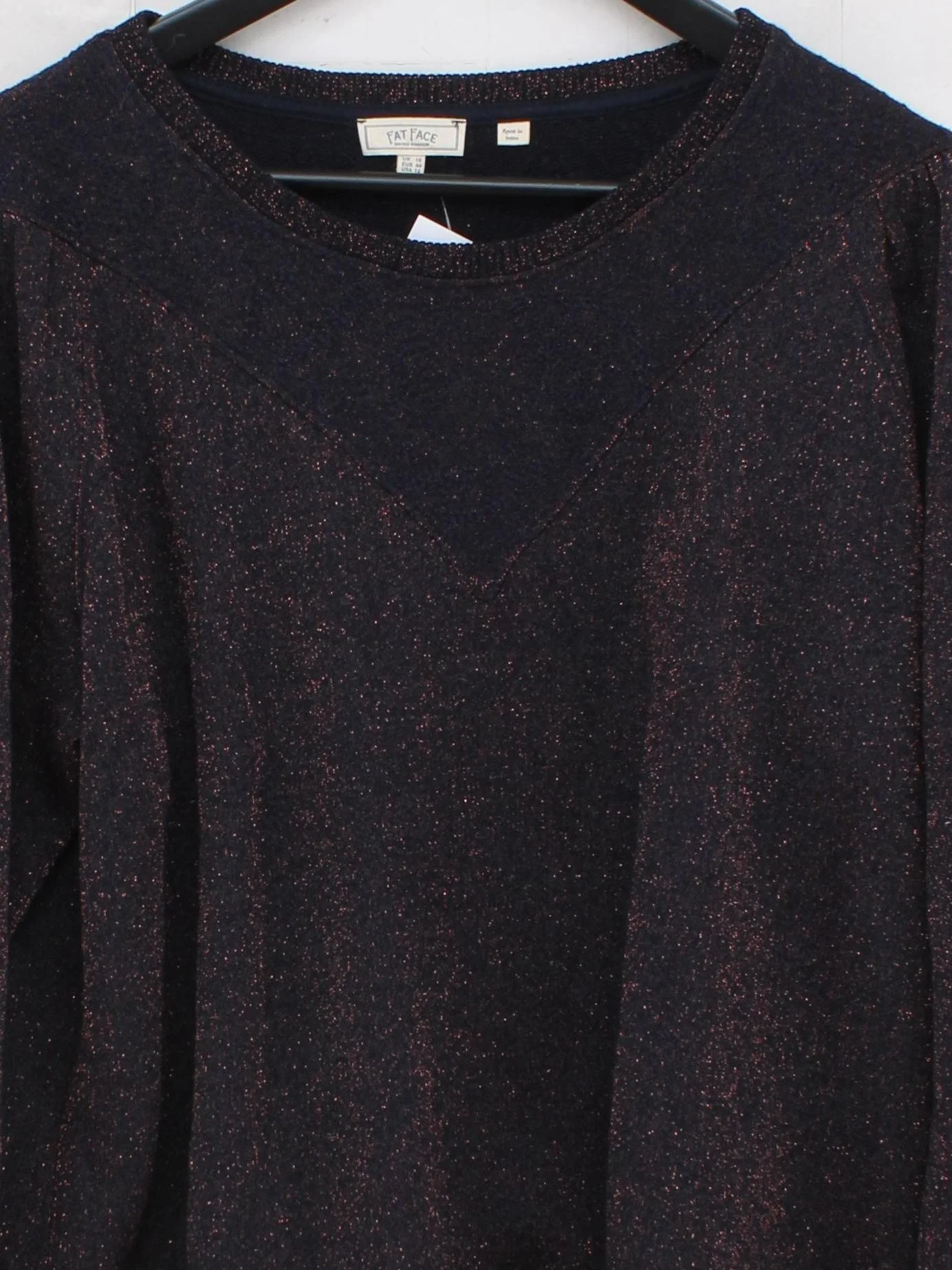 Fat Face Women's Jumper UK 16 Multi Cotton with Viscose, Polyester Pullover - Image 3