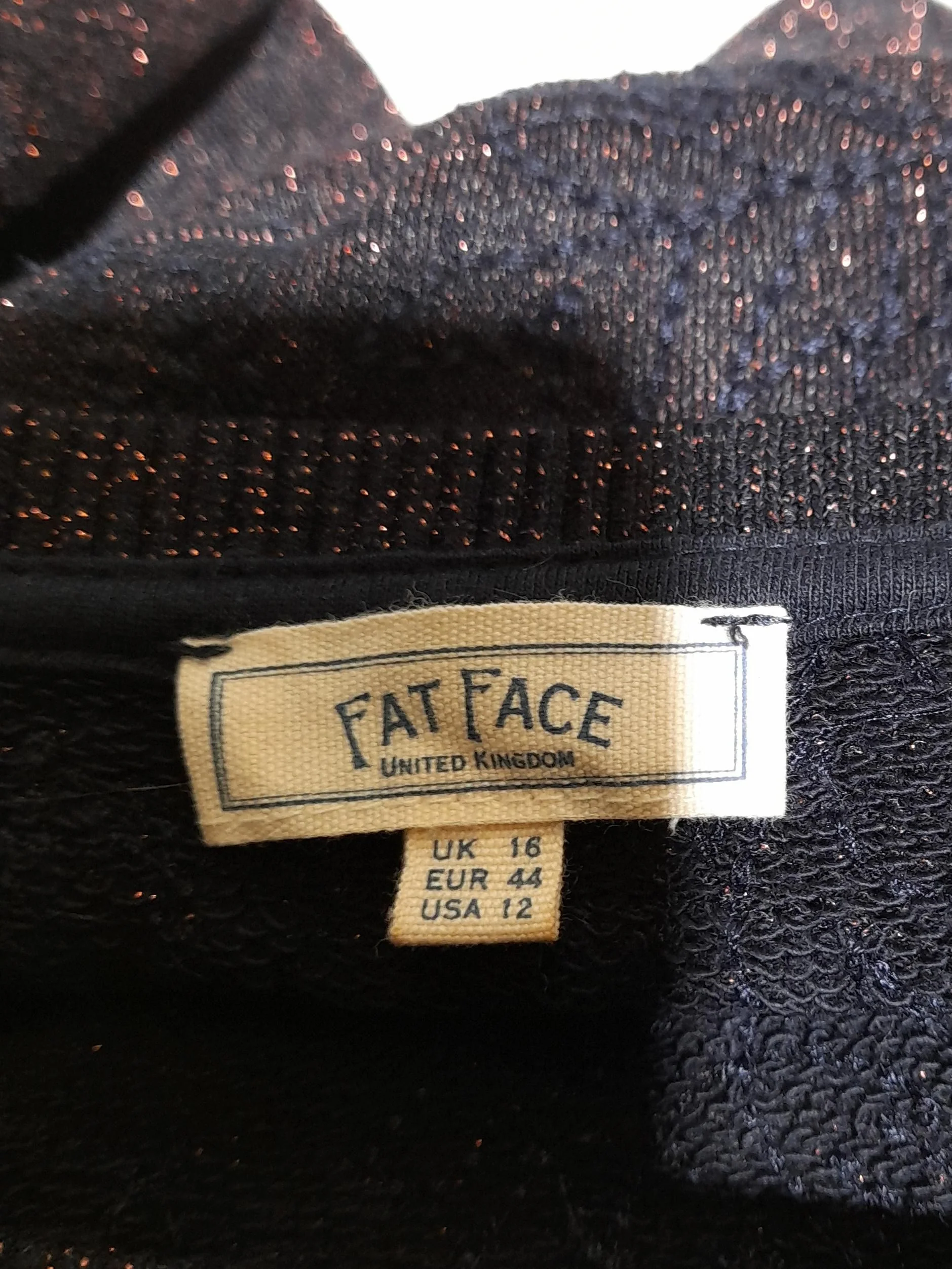 Fat Face Women's Jumper UK 16 Multi Cotton with Viscose, Polyester Pullover - Image 5