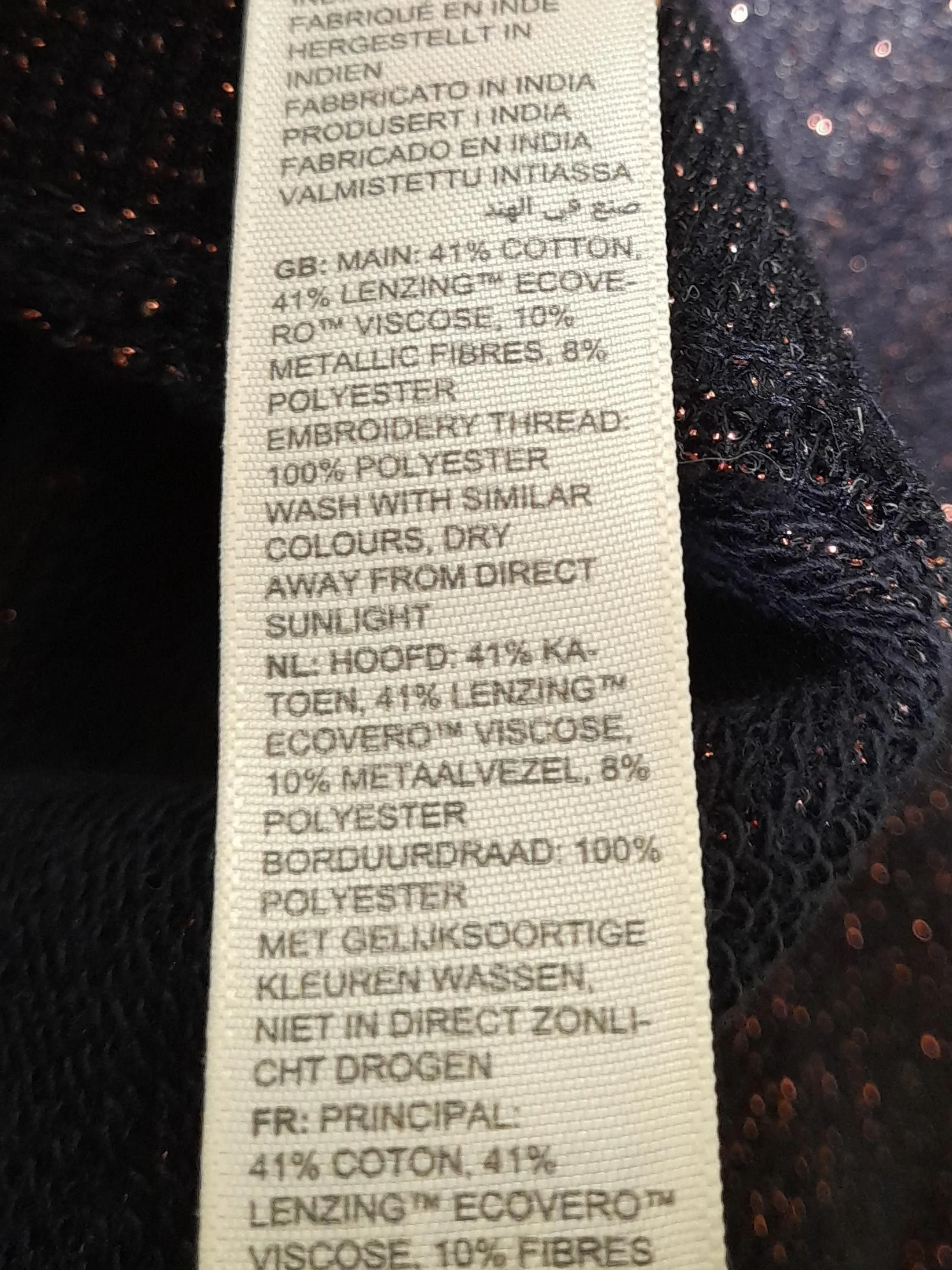 Fat Face Women's Jumper UK 16 Multi Cotton with Viscose, Polyester Pullover - Image 6