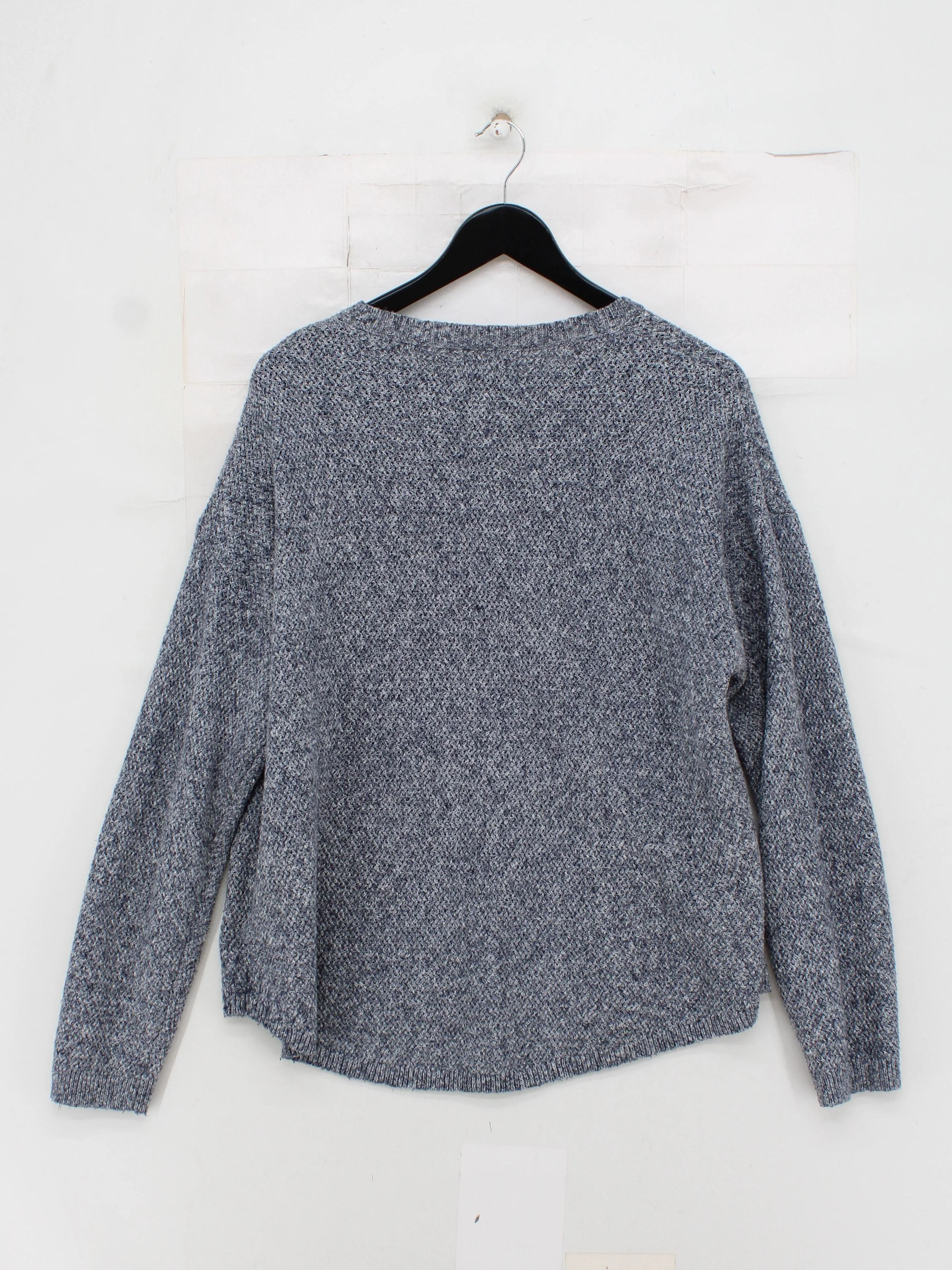 Fat Face Women's Jumper UK 18 Blue Cotton with Acrylic, Polyester Pullover - Image 2