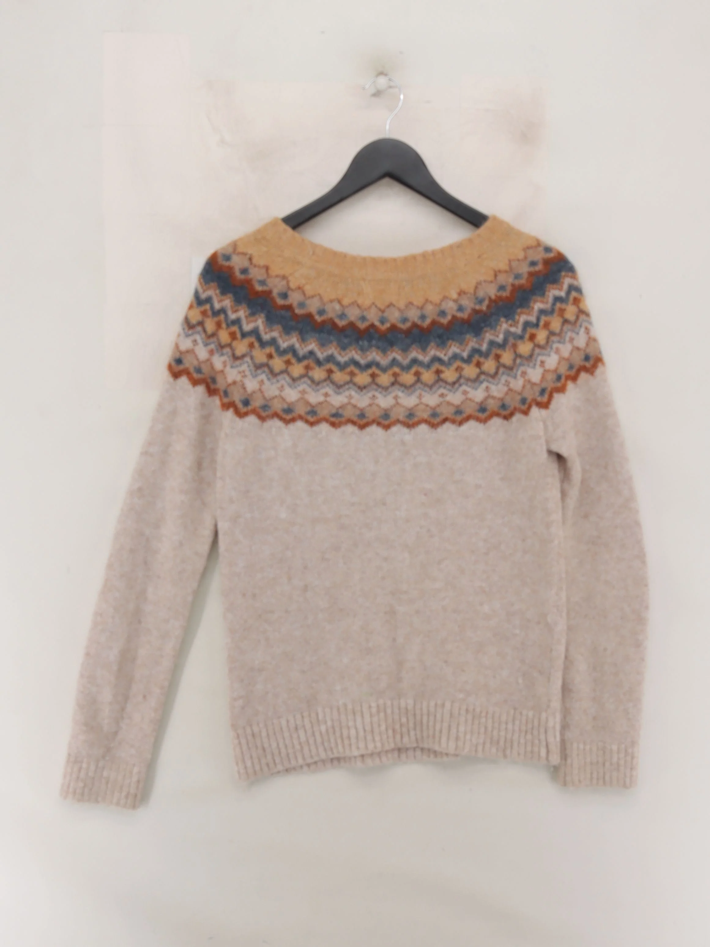 Fat Face Women's Jumper UK 6 Tan Nylon - Image 2
