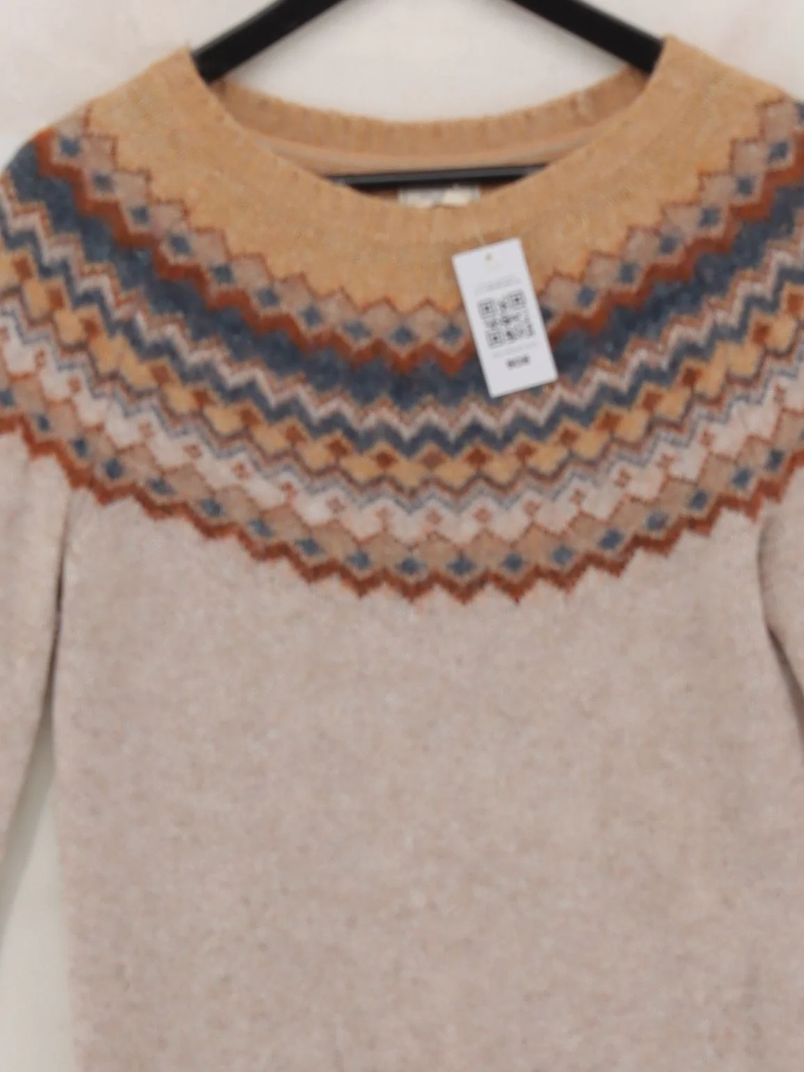 Fat Face Women's Jumper UK 6 Tan Nylon - Image 3