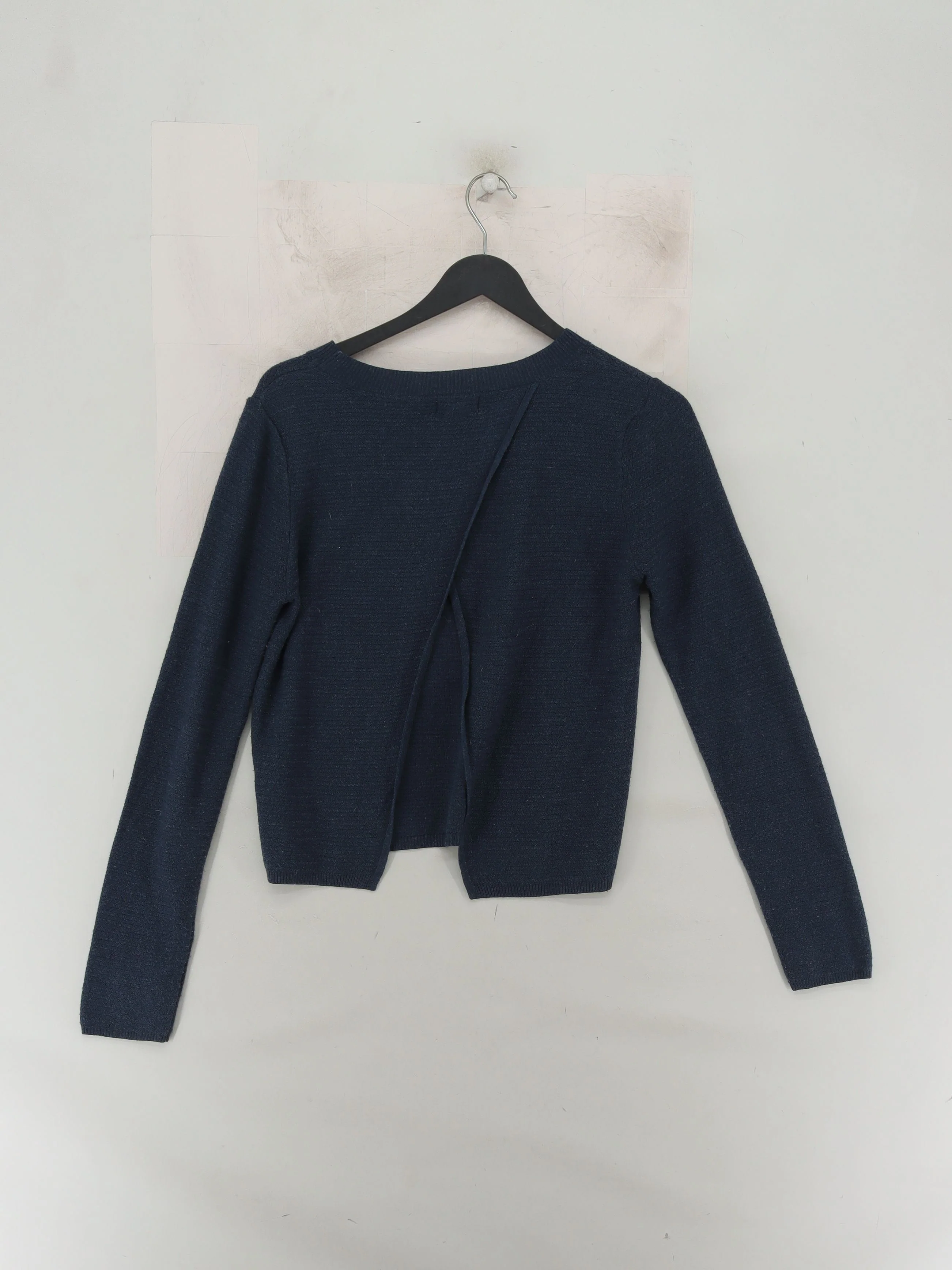 Fat Face Women's Jumper UK 8 Blue 100% Acrylic Round Neck Pullover - Image 2