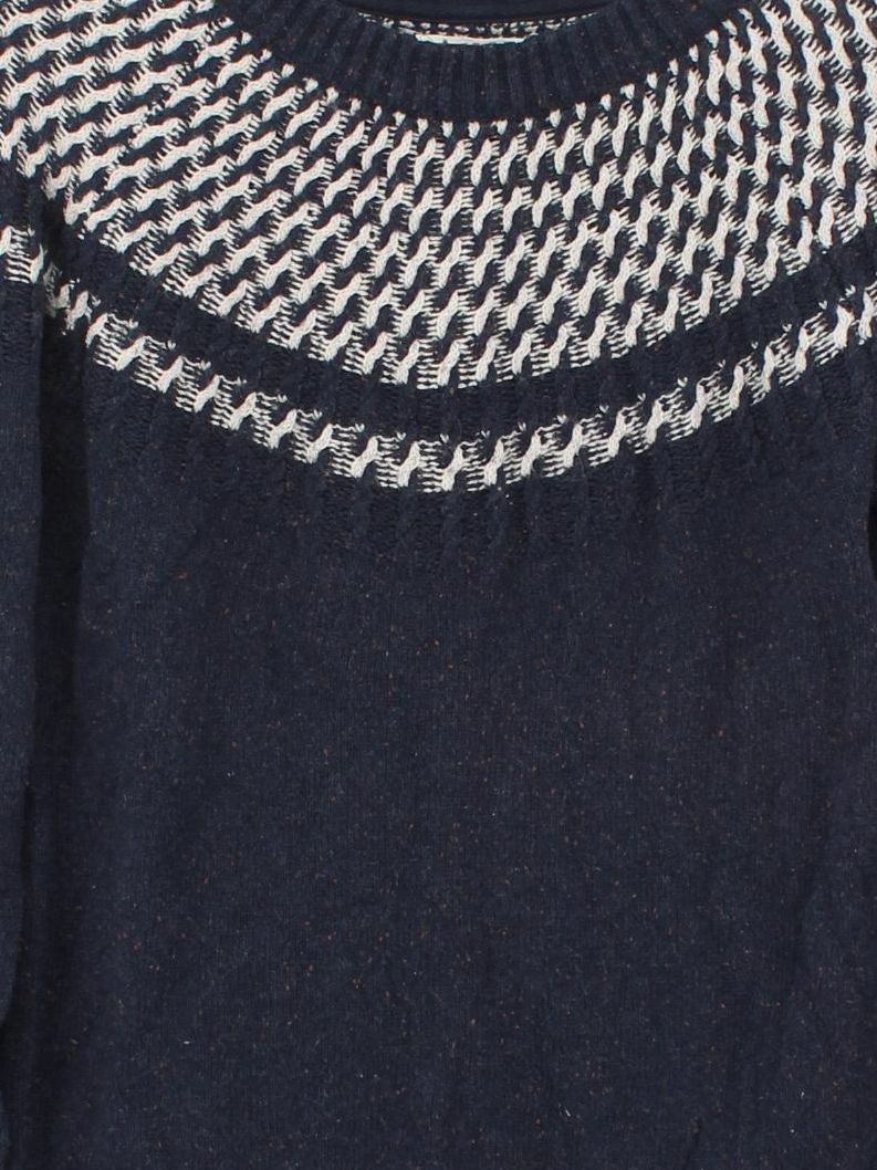 Fat Face Women's Jumper UK 8 Blue Cotton with Nylon Pullover - Image 3