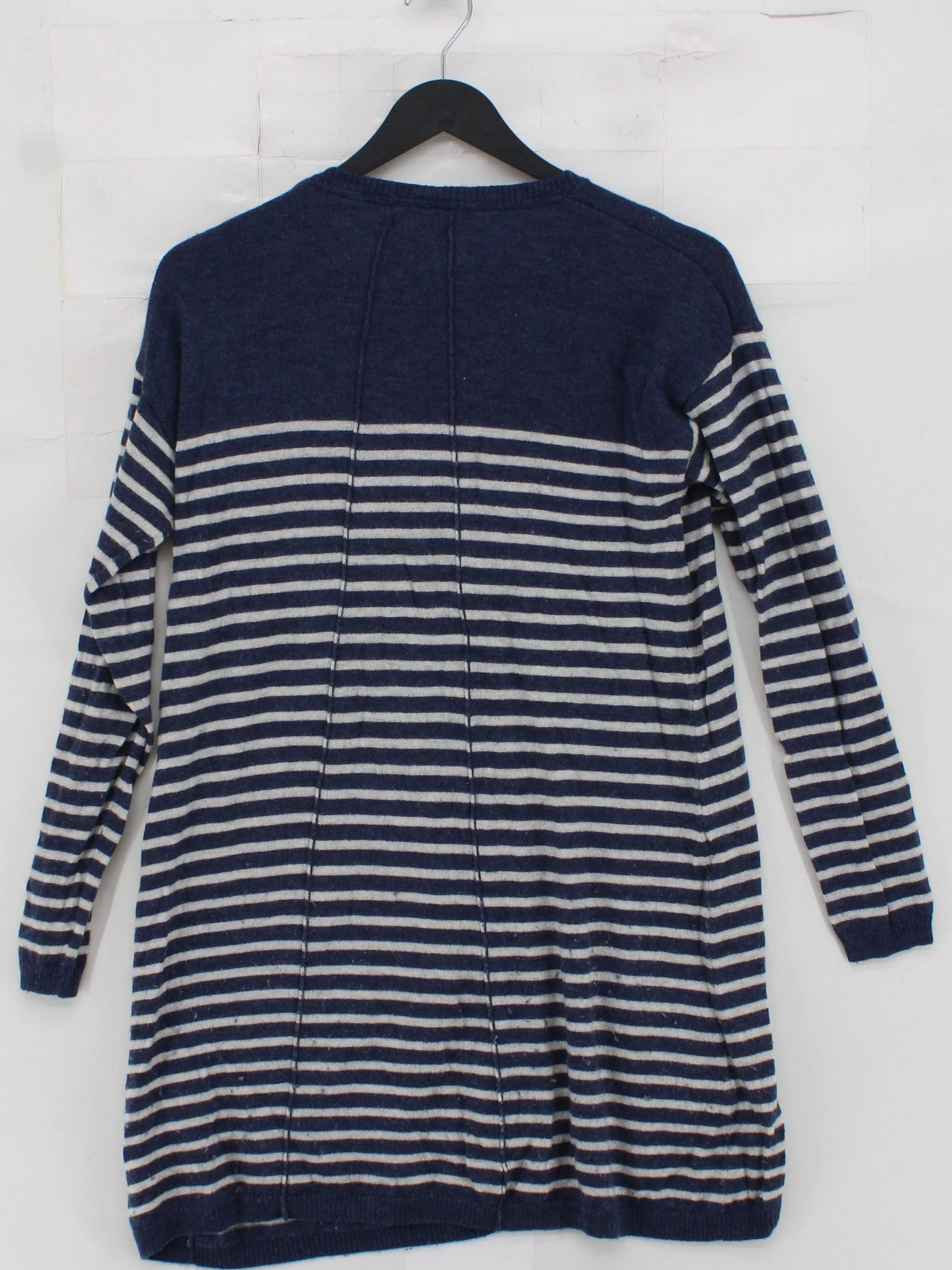 Fat Face Women's Jumper UK 8 Blue Wool with Nylon, Cashmere Pullover - Image 2