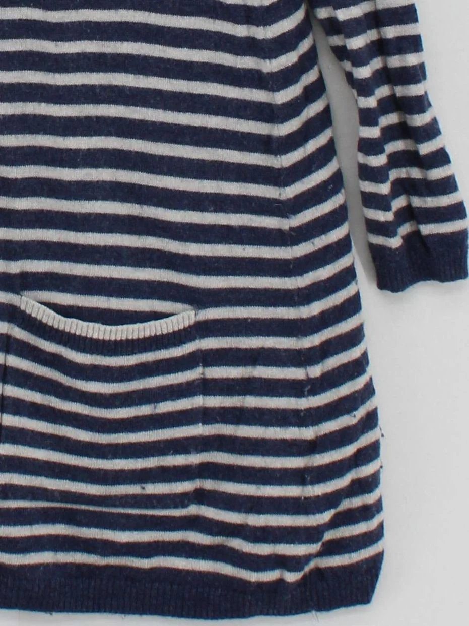 Fat Face Women's Jumper UK 8 Blue Wool with Nylon, Cashmere Pullover - Image 4