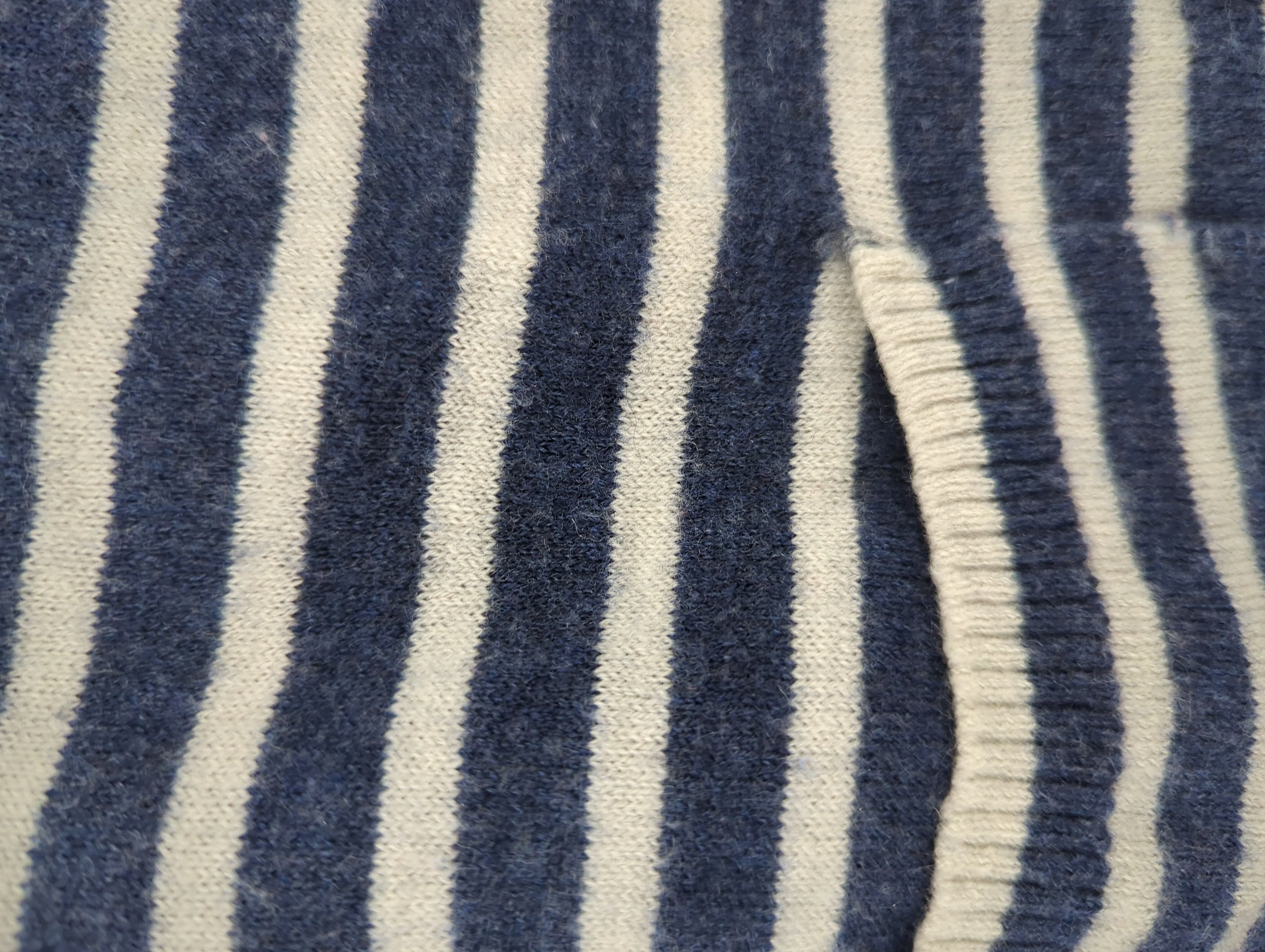 Fat Face Women's Jumper UK 8 Blue Wool with Nylon, Cashmere Pullover - Image 5