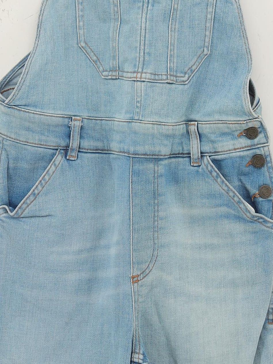 Fat Face Women's Jumpsuit UK 10 Blue Cotton with Elastane Wide-Leg Jumpsuit - Image 3