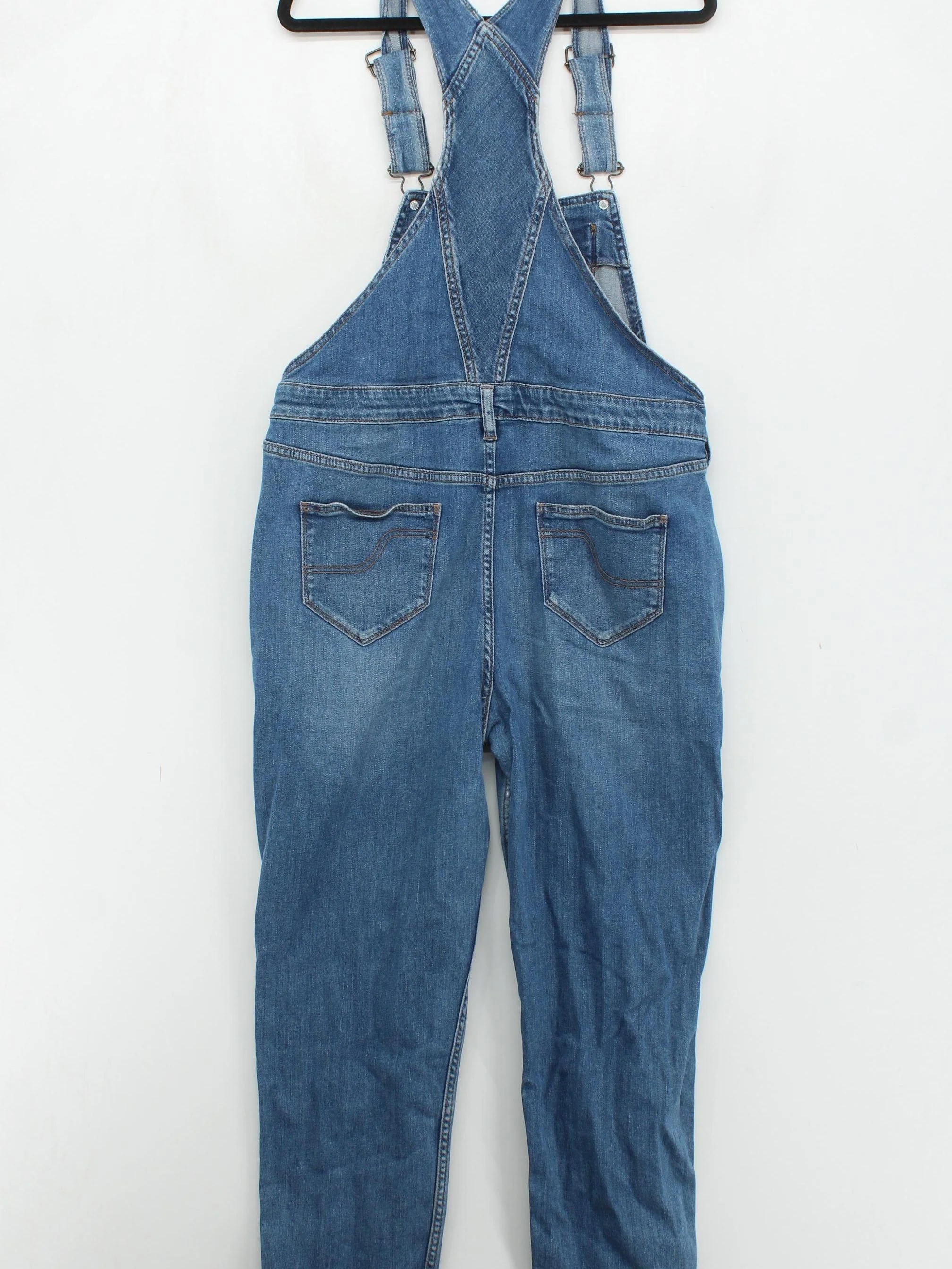 Fat Face Women's Jumpsuit UK 12 Blue Cotton with Elastane Straight Jumpsuit - Image 2