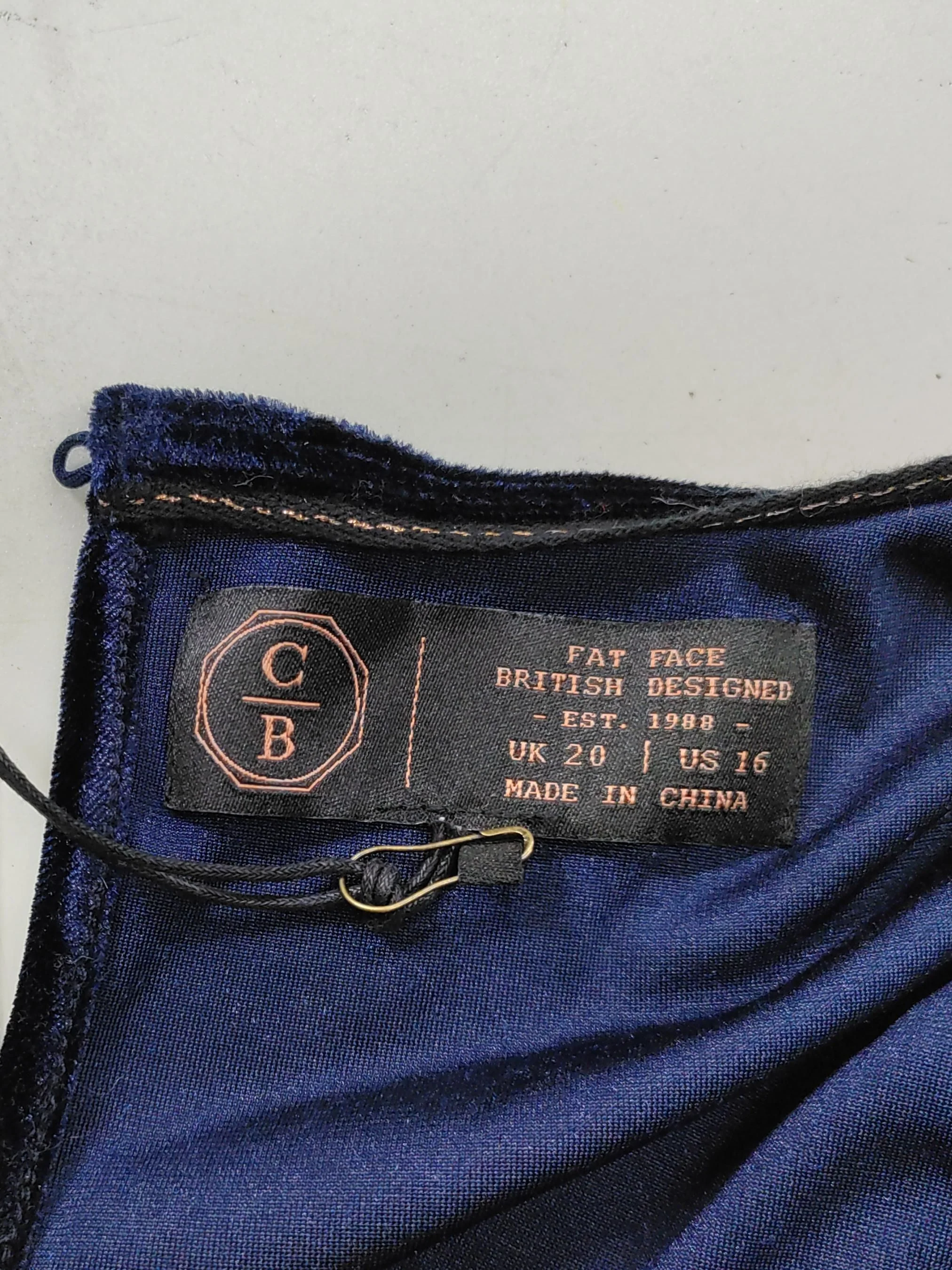 Fat Face Women's Jumpsuit UK 20 Blue Polyester New with tags - Image 5