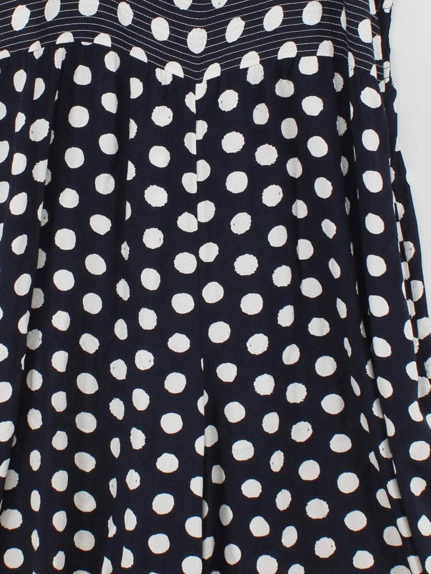 Fat Face Women's Jumpsuit XL Blue Polkadot 100% Other Wide-Leg Jumpsuit - Image 3