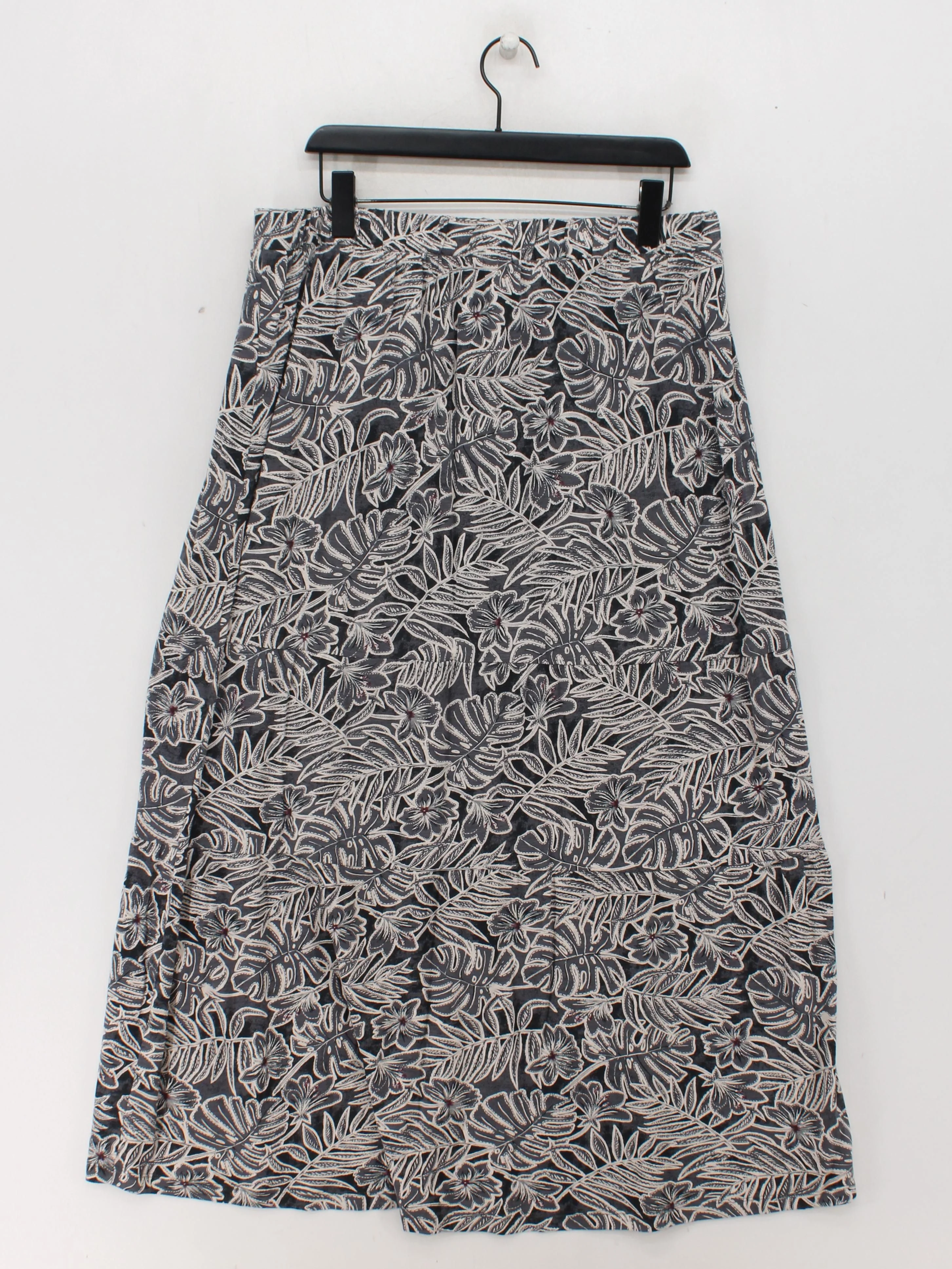 Fat Face Women's Maxi Skirt L Multi Floral Cotton with Lyocell Modal Long Maxi - Image 2