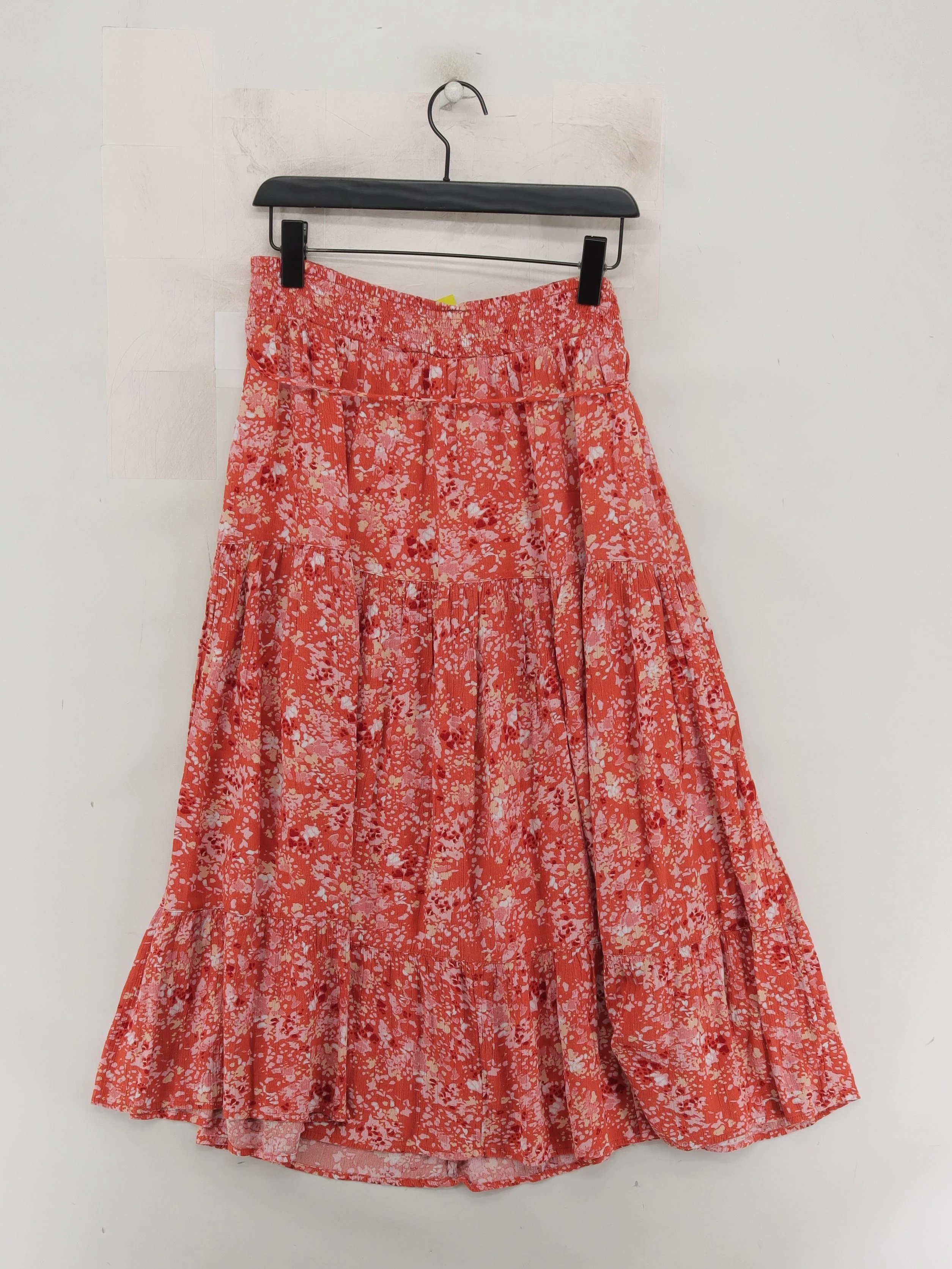 Fat Face Women's Maxi Skirt UK 16 Red Floral 100% Viscose Long Maxi - Image 2