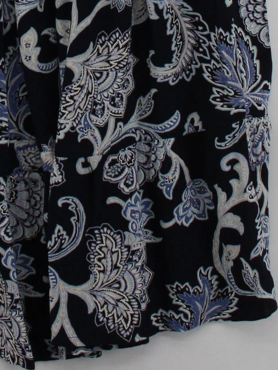 Fat Face Women's Midi Skirt UK 12 Black Floral 100% Other Midi A-Line - Image 4