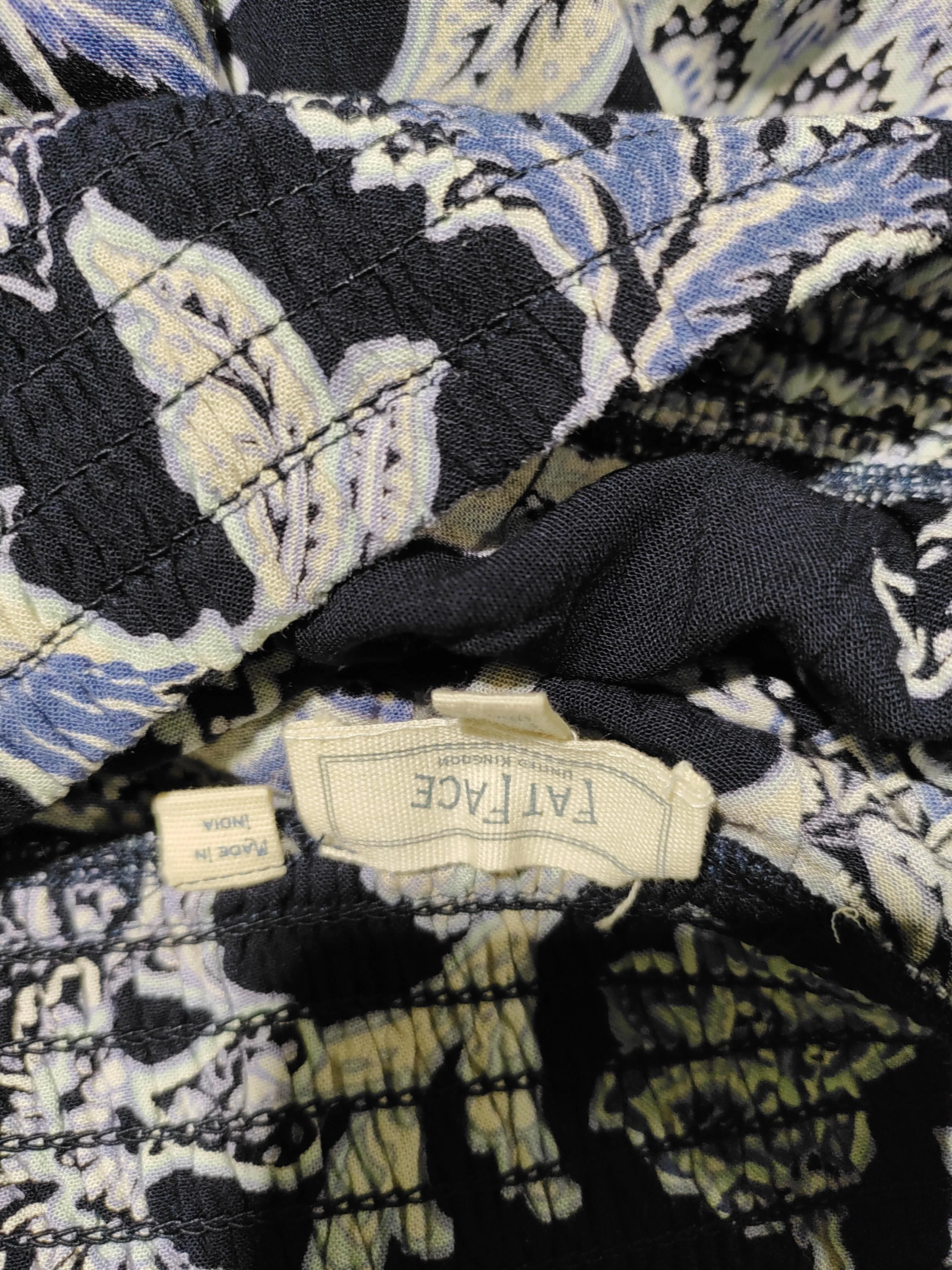Fat Face Women's Midi Skirt UK 12 Black Floral 100% Other Midi A-Line - Image 5
