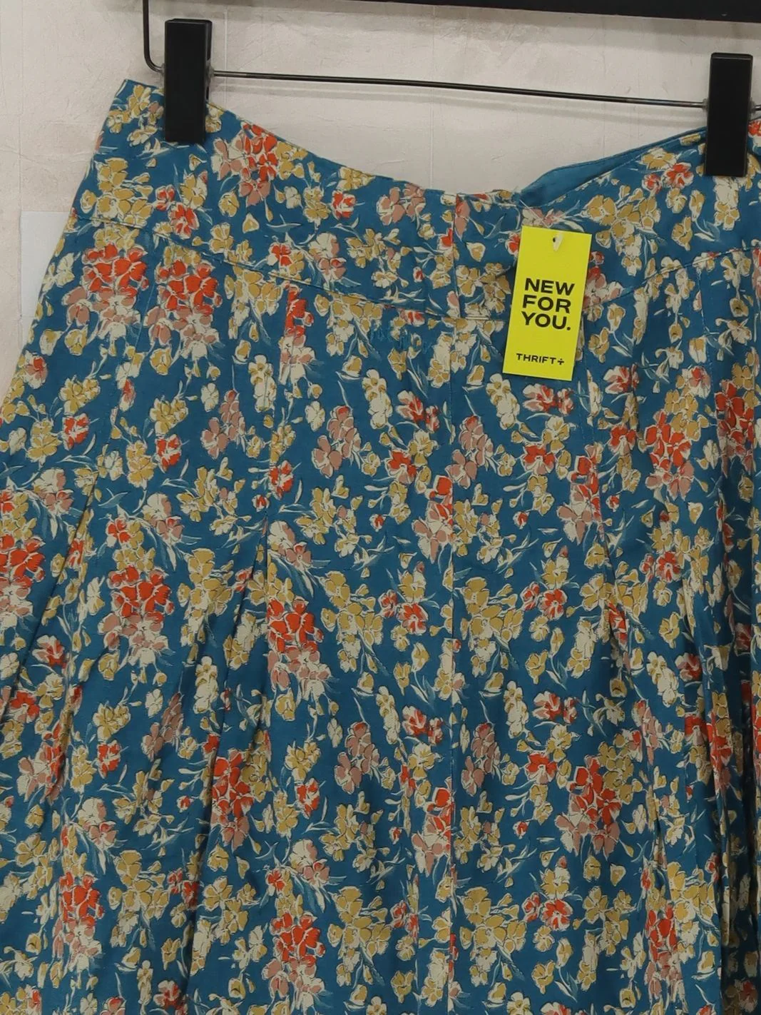 Fat Face Women's Mini Skirt S Blue Floral 100% Cotton Short Mini - Image 3